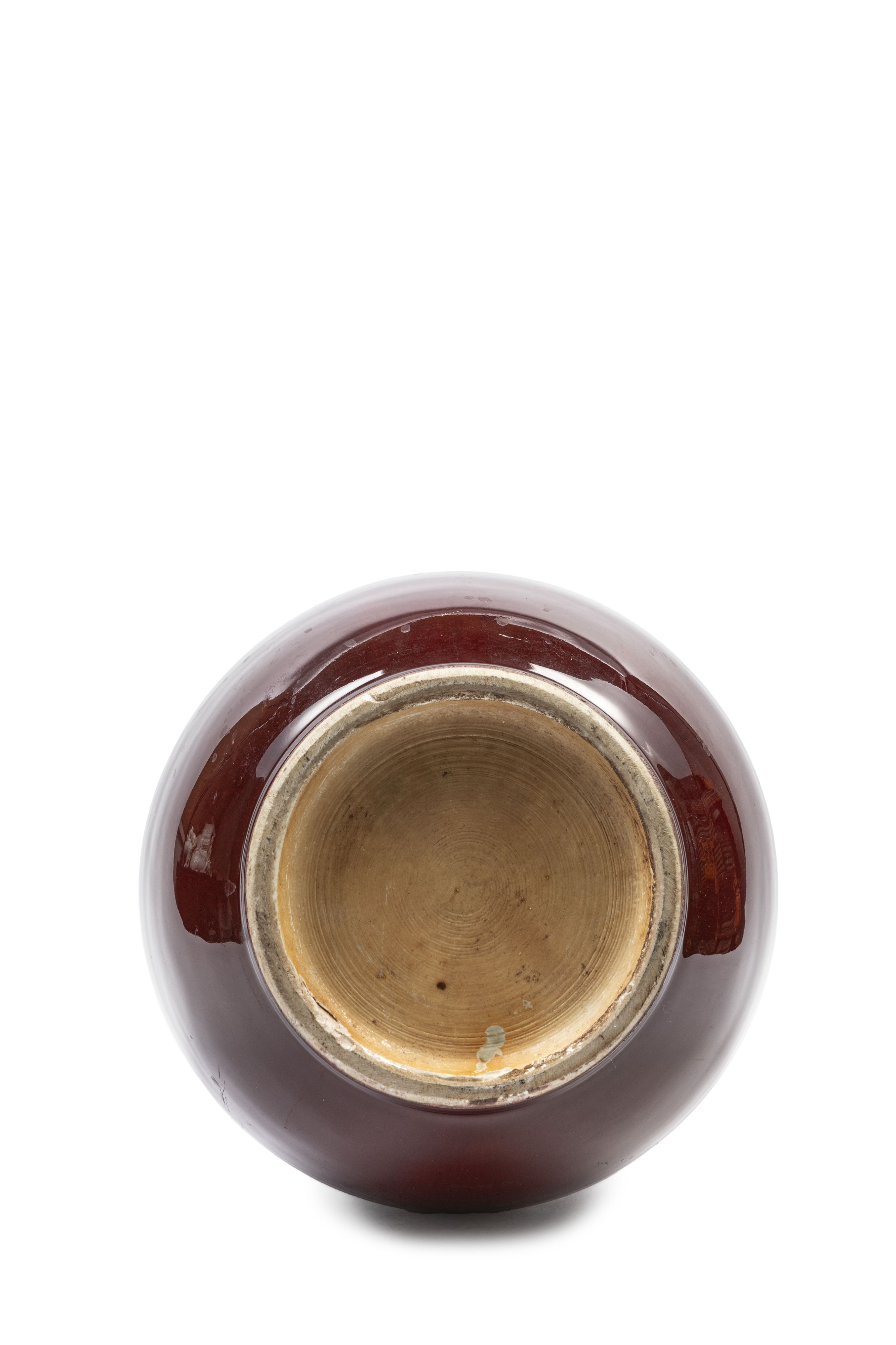 VASO ROSSO IN PORCELLANA