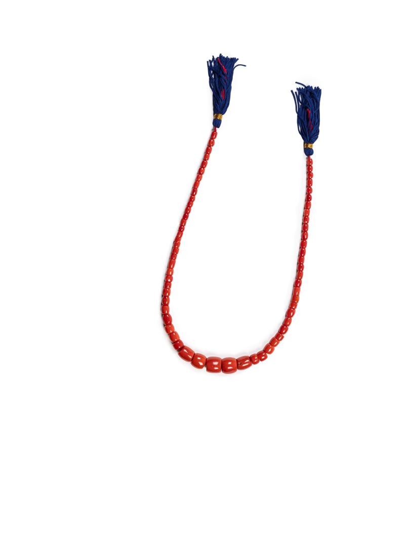 COLLANA IN CORALLO AKA