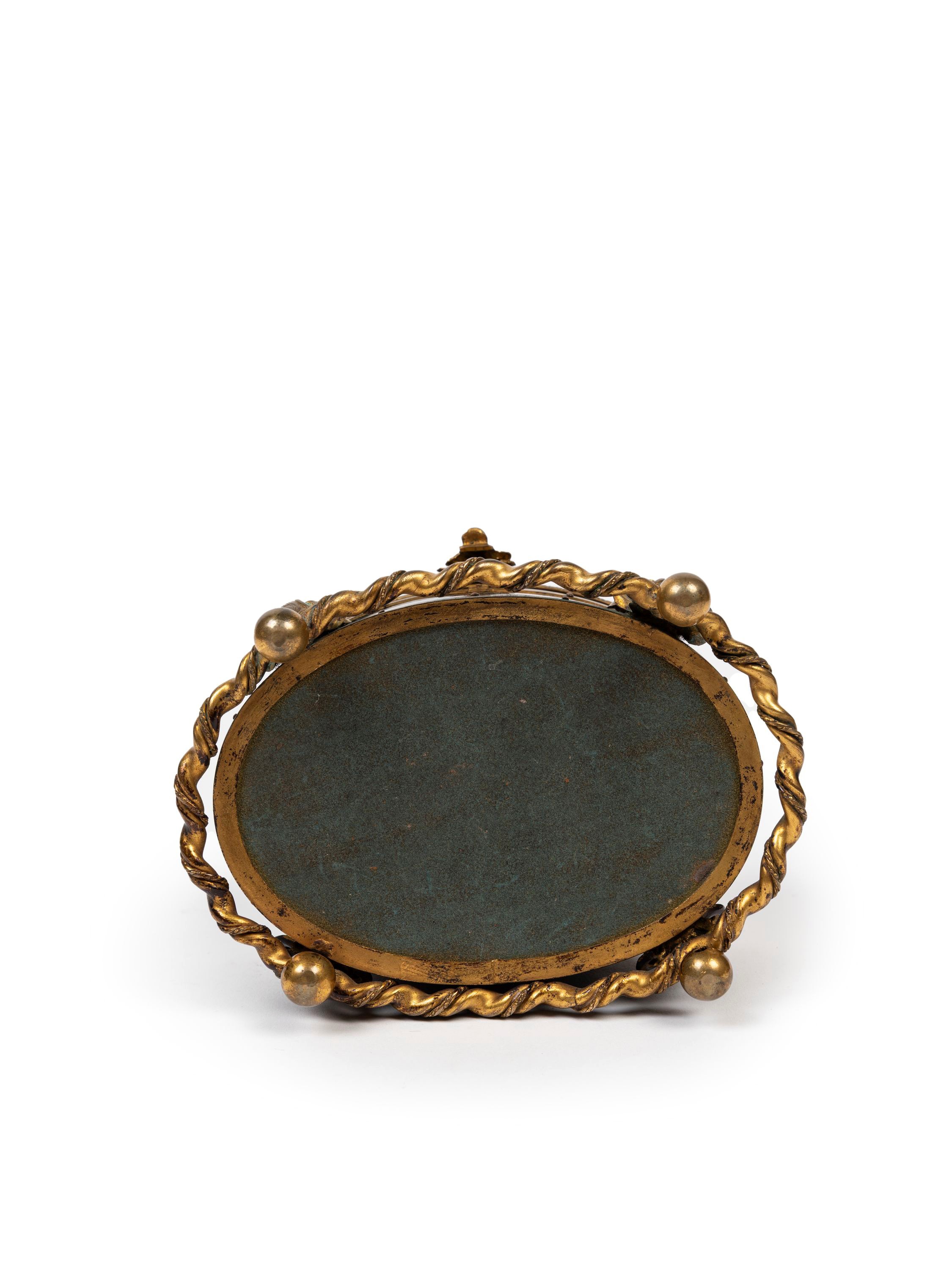 Cofanetto in tartaruga e bronzo dorato, XIX secolo