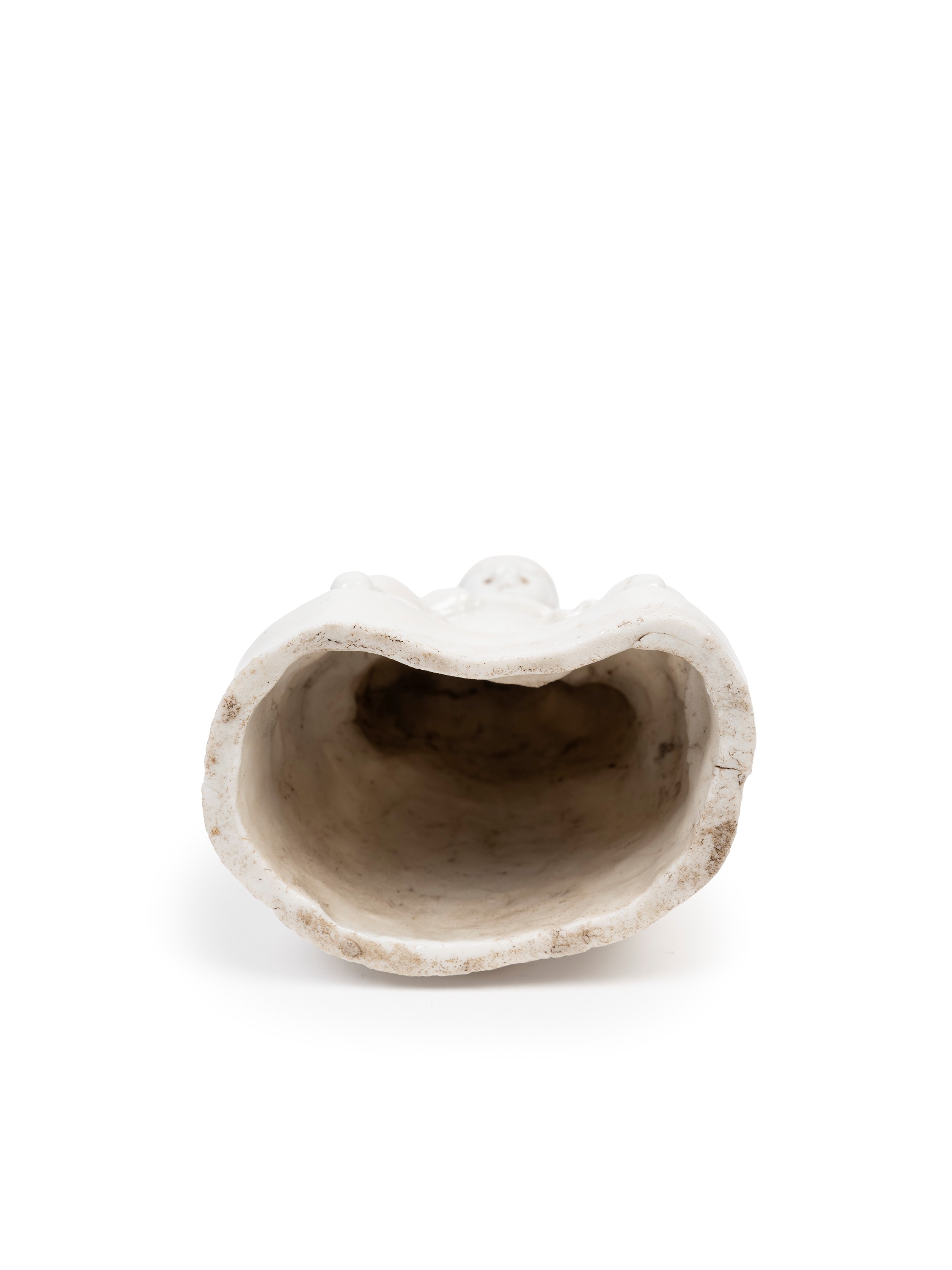 FIGURA IN PORCELLANA BLANC-DE-CHINE