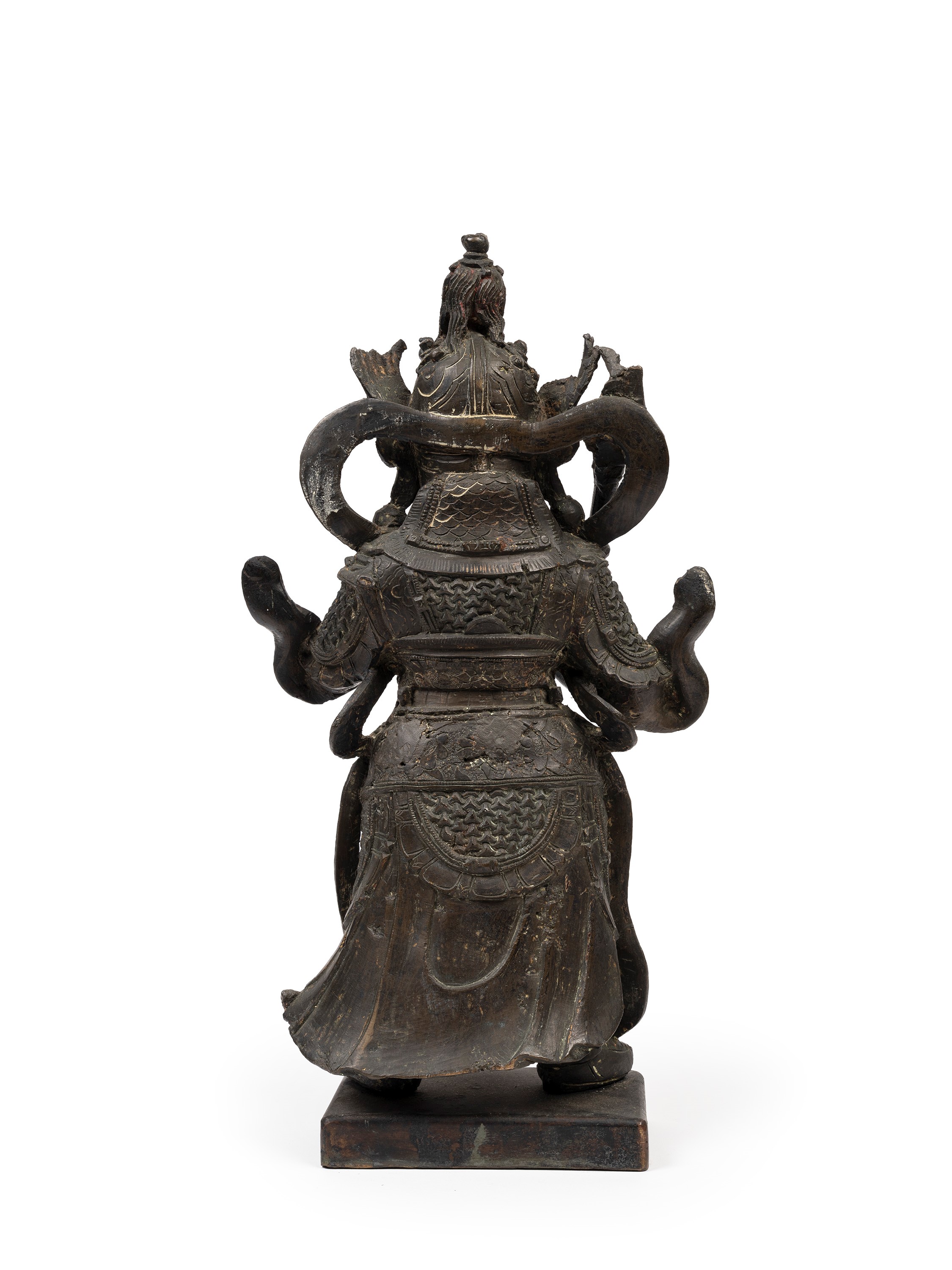 GRANDE FIGURA IN BRONZO