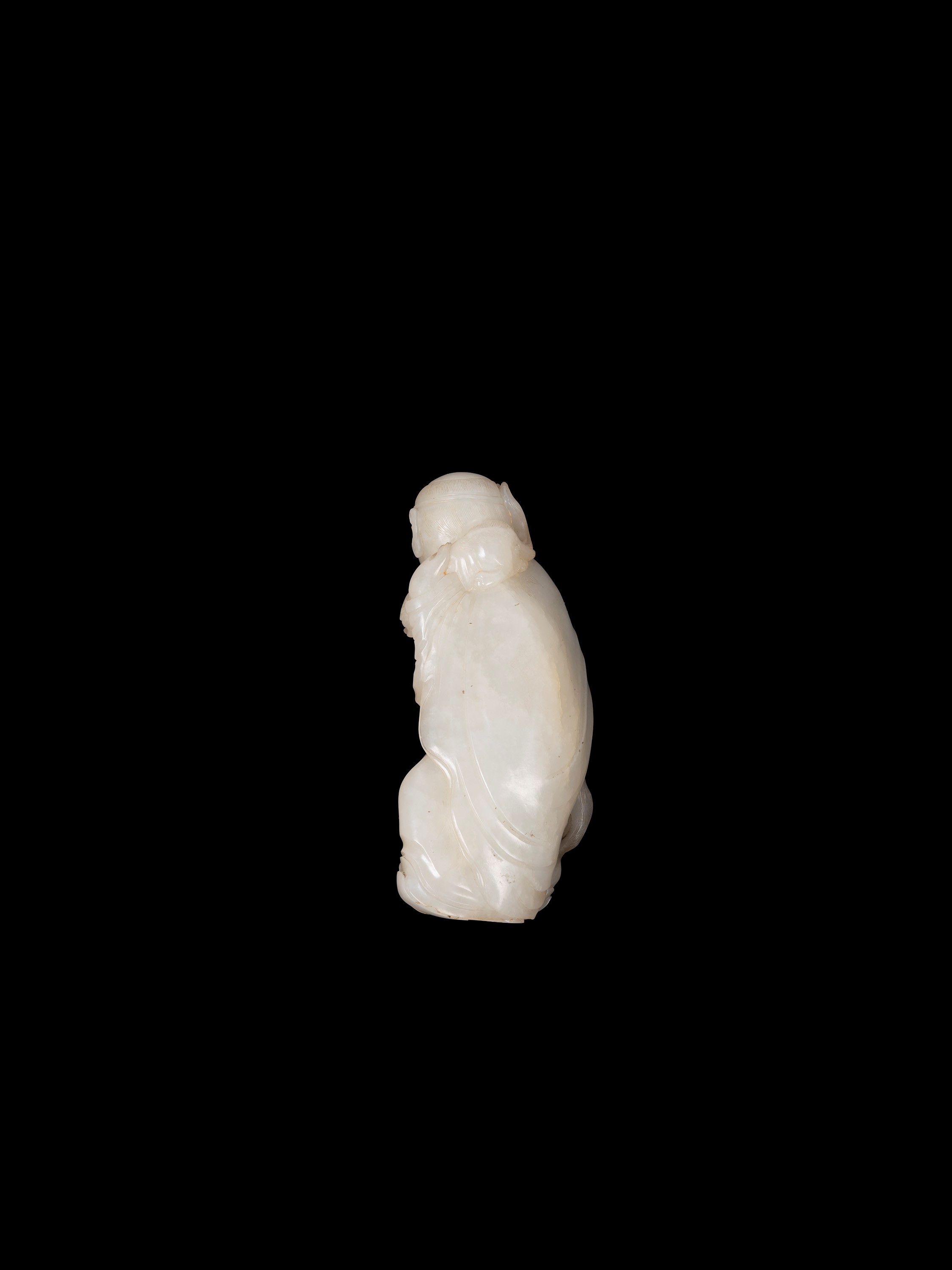 FIGURA IN GIADA BIANCA
