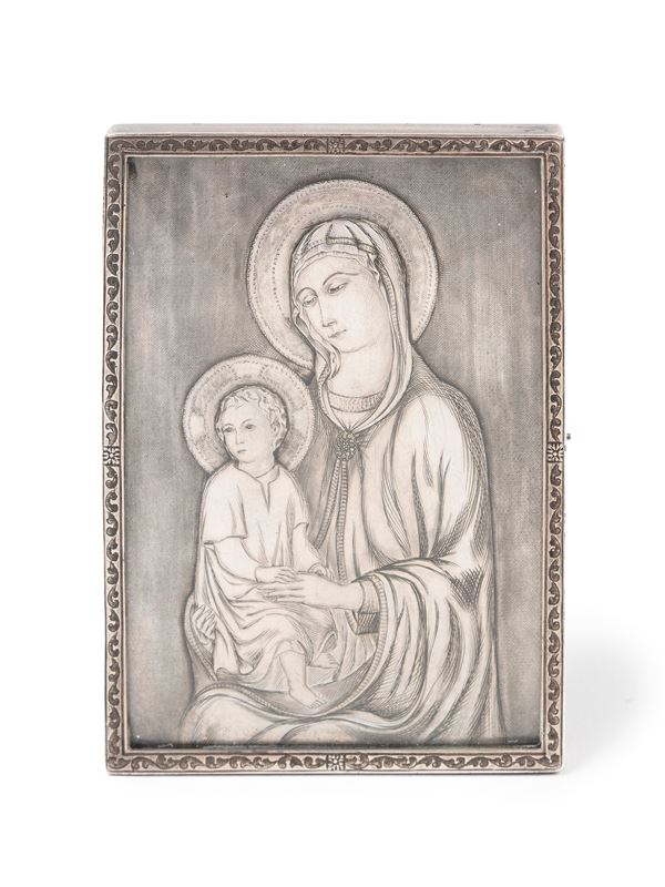Mario Buccellati - AN ENGRAVED DEVOTIONAL MINIATURE 