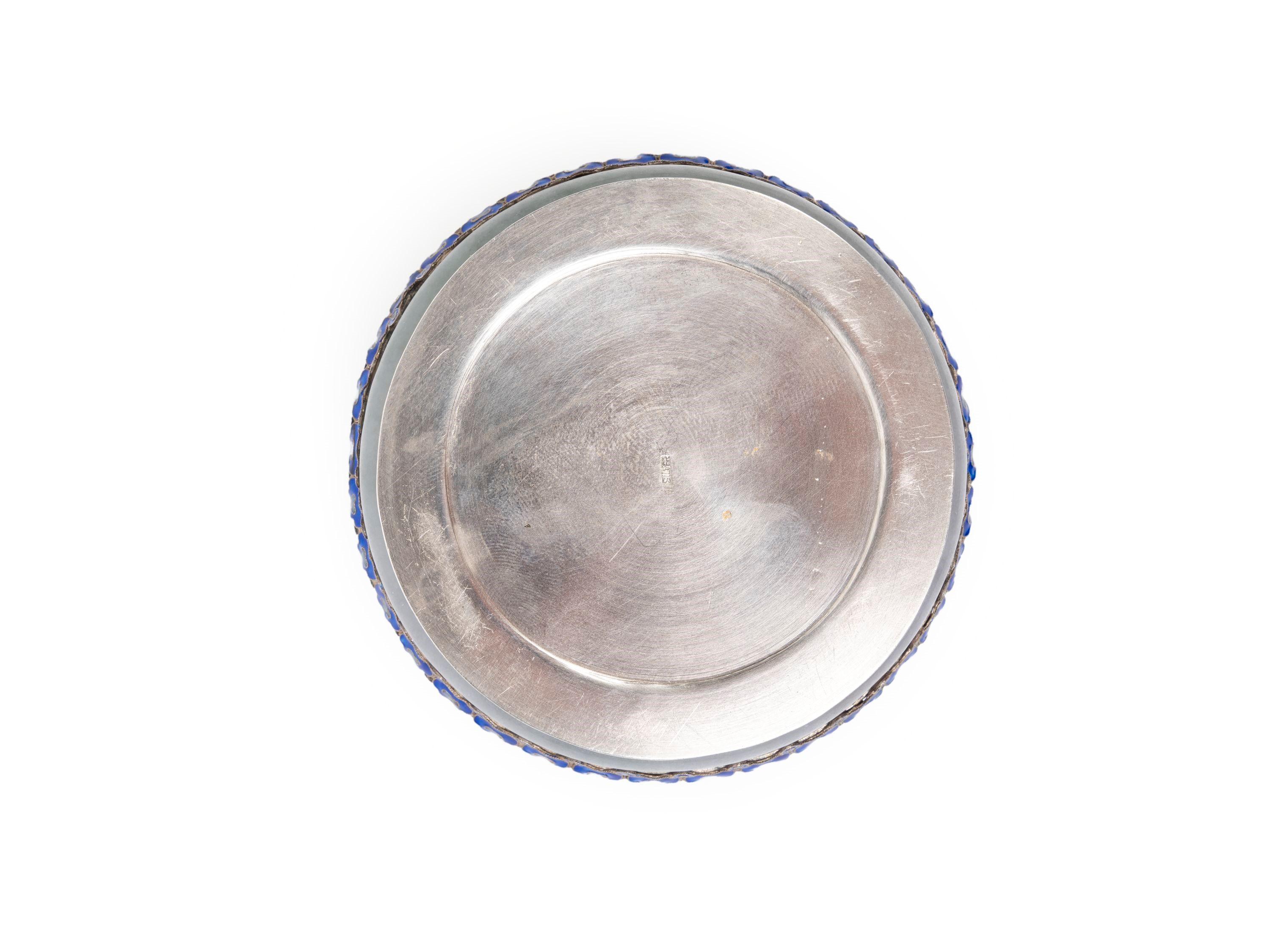 Scatola in argento, giada e smalti, forma pagoda, Cina, XX secolo