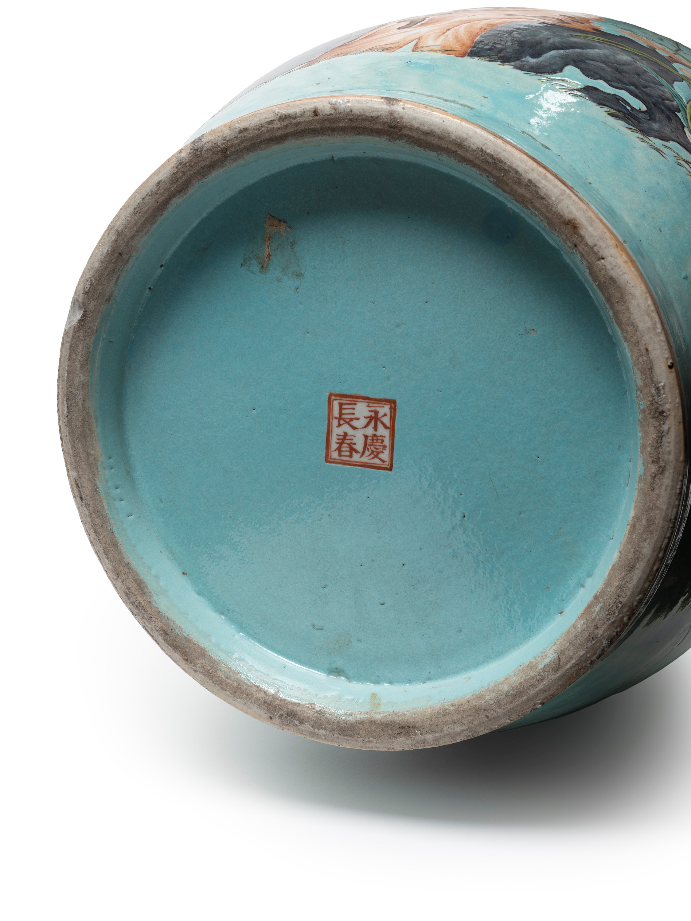 RARA COPPIA DI GRANDI VASI DAYAZHAI