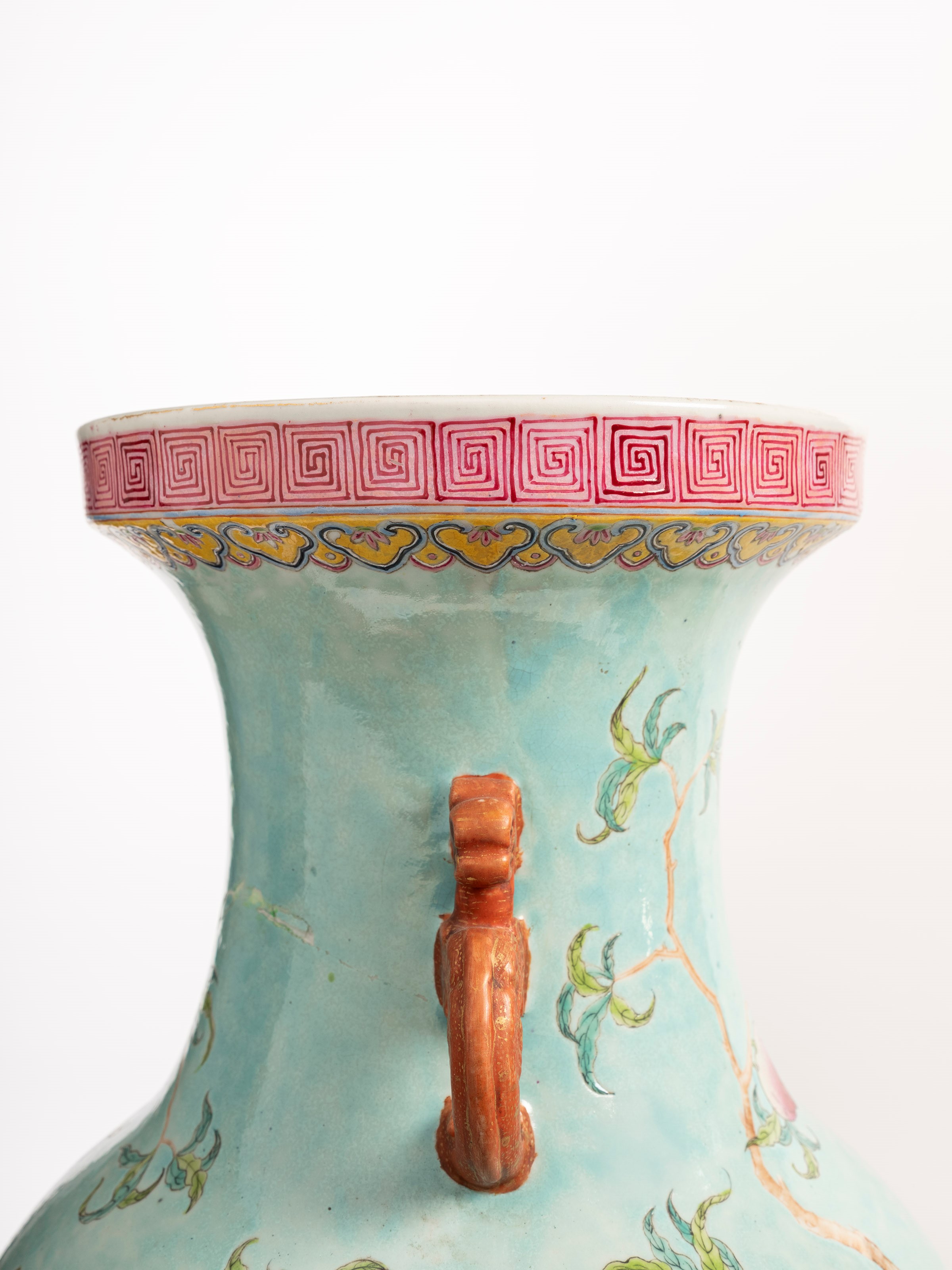 RARA COPPIA DI GRANDI VASI DAYAZHAI