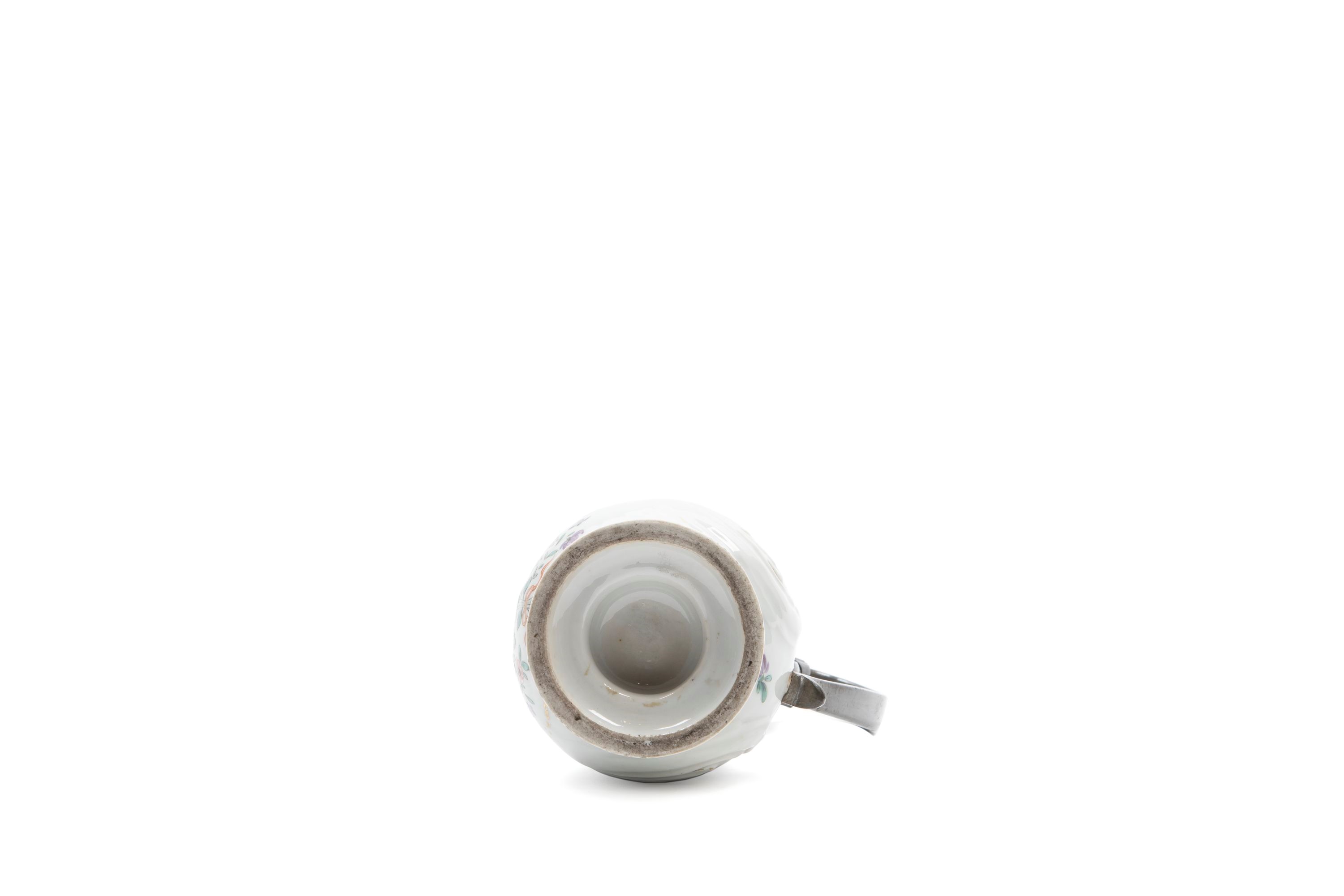 CAFFETTIERA EXPORT IN PORCELLANA FAMIGLIA ROSA