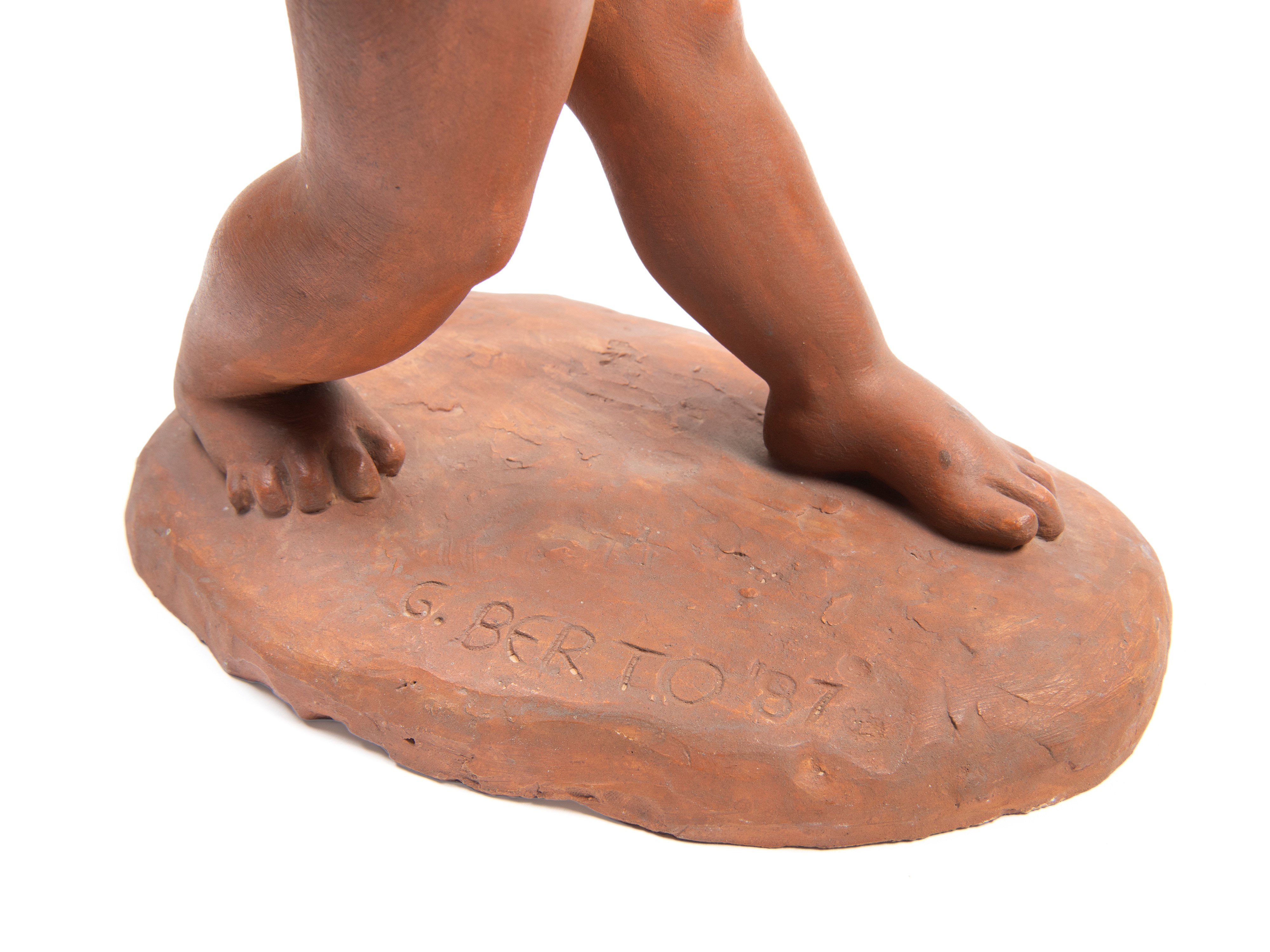 Gianpaolo Berto - Nudo di donna in terracotta