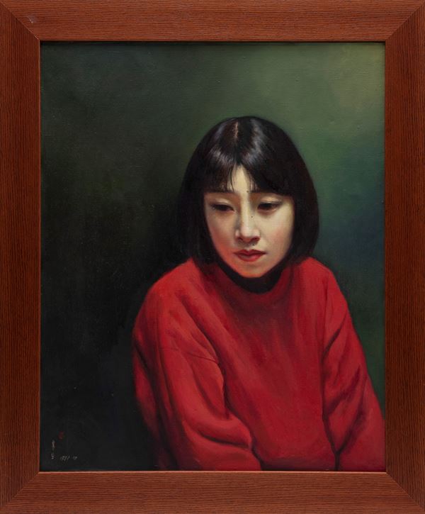 Yong Feng Chen Zhang - PORTRAIT OF A YOUNG GIRL
