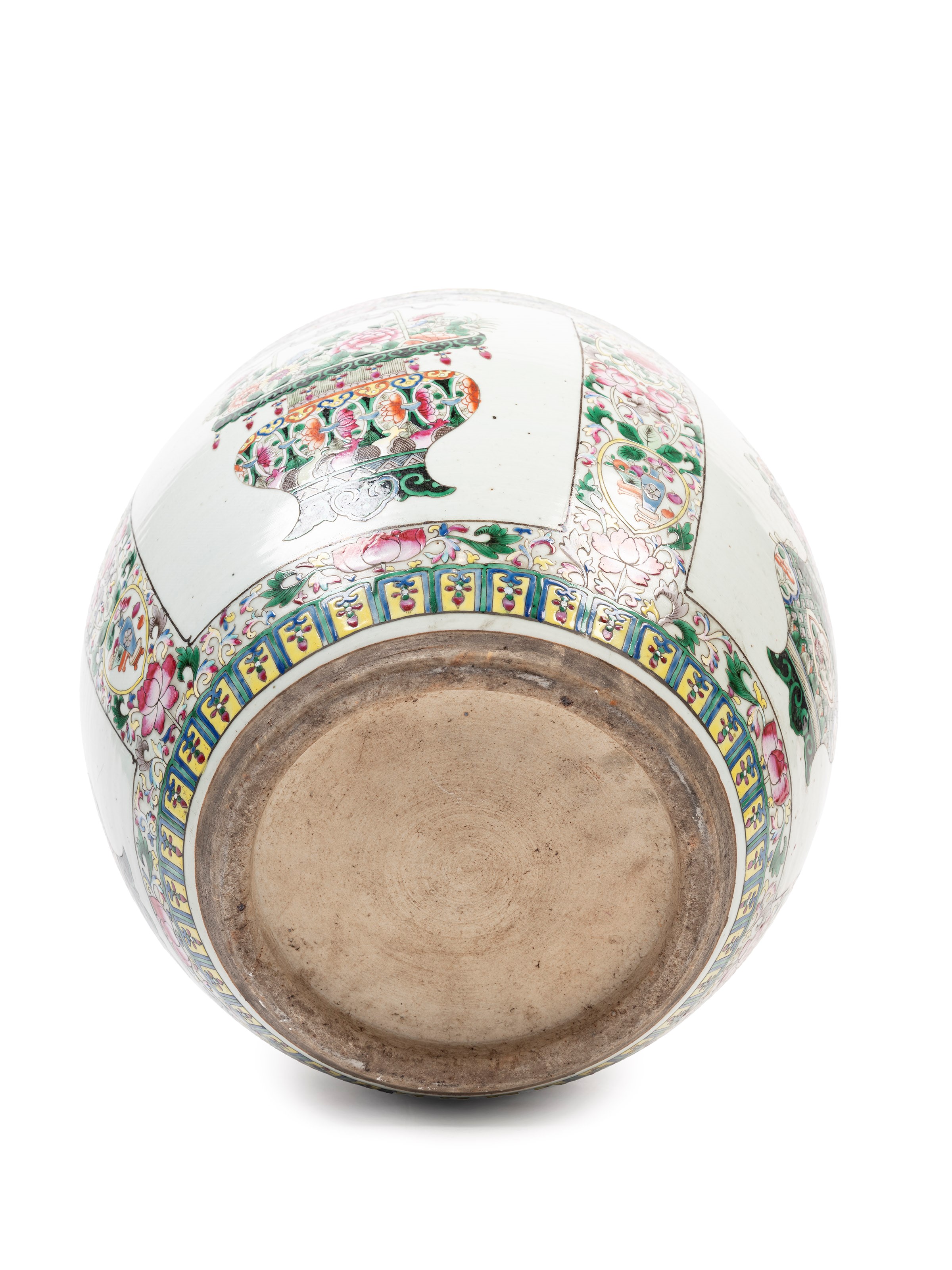 Cachepot in porcellana Famiglia Rosa, Cina, dinastia Qing, fine XIX secolo