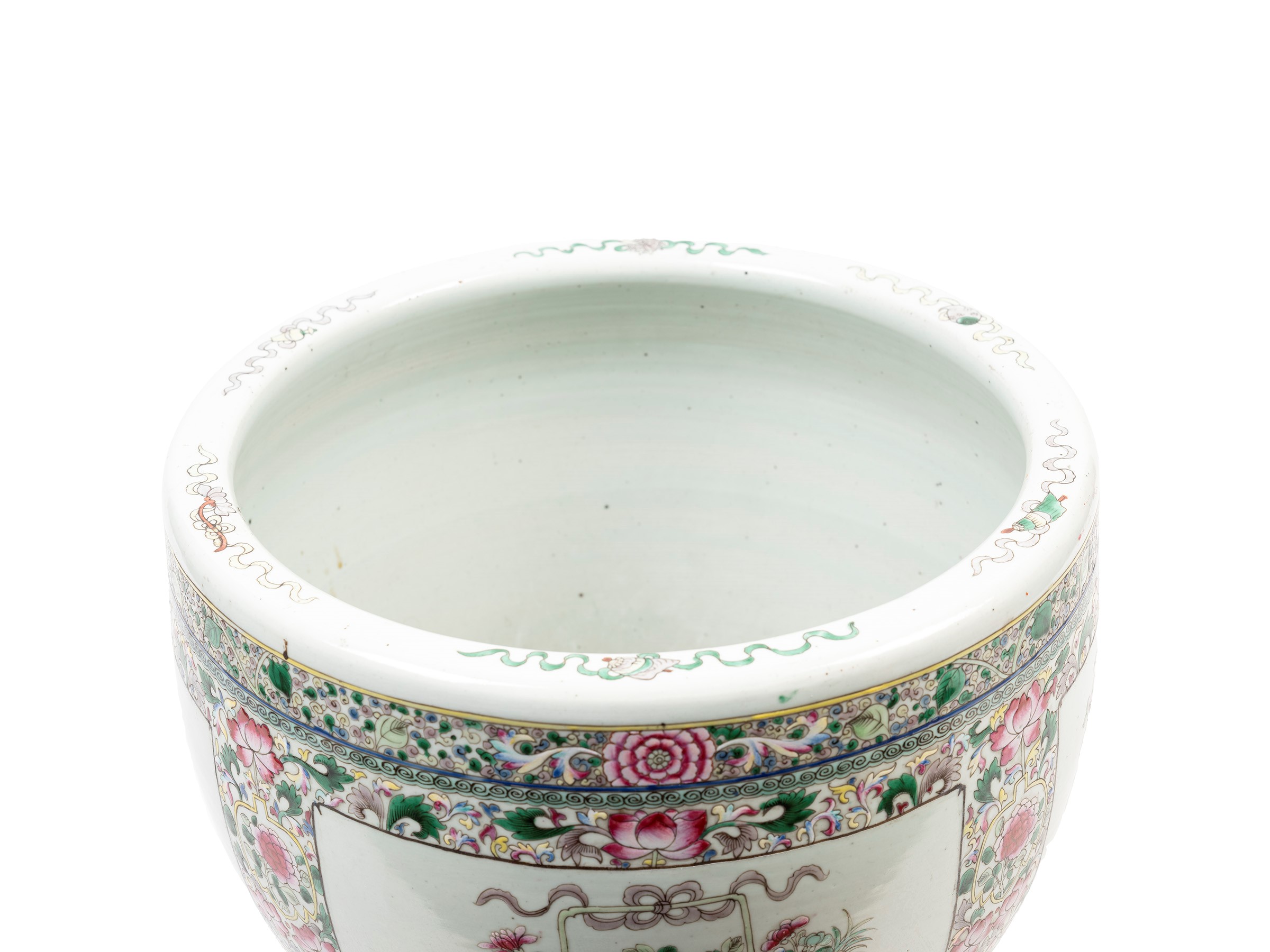 Cachepot in porcellana Famiglia Rosa, Cina, dinastia Qing, fine XIX secolo