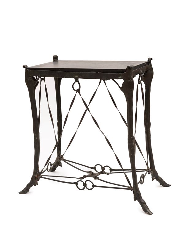 BRONZE TABLE IN POMPEIAN STYLE