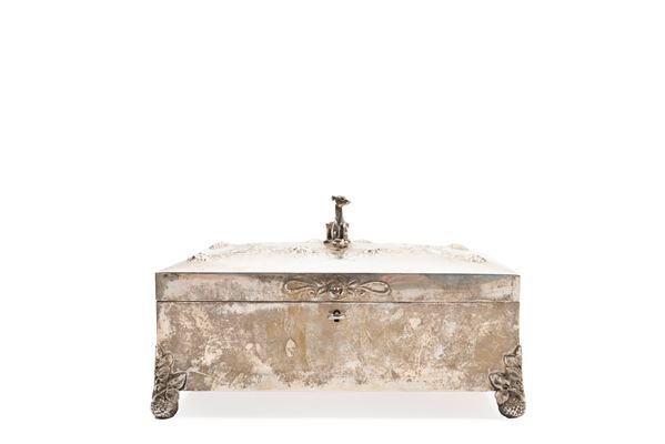 RECTANGULAR SILVER BOX