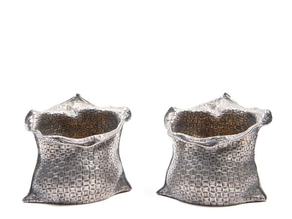 Mario Buccellati - TWO SILVER POUCHES
