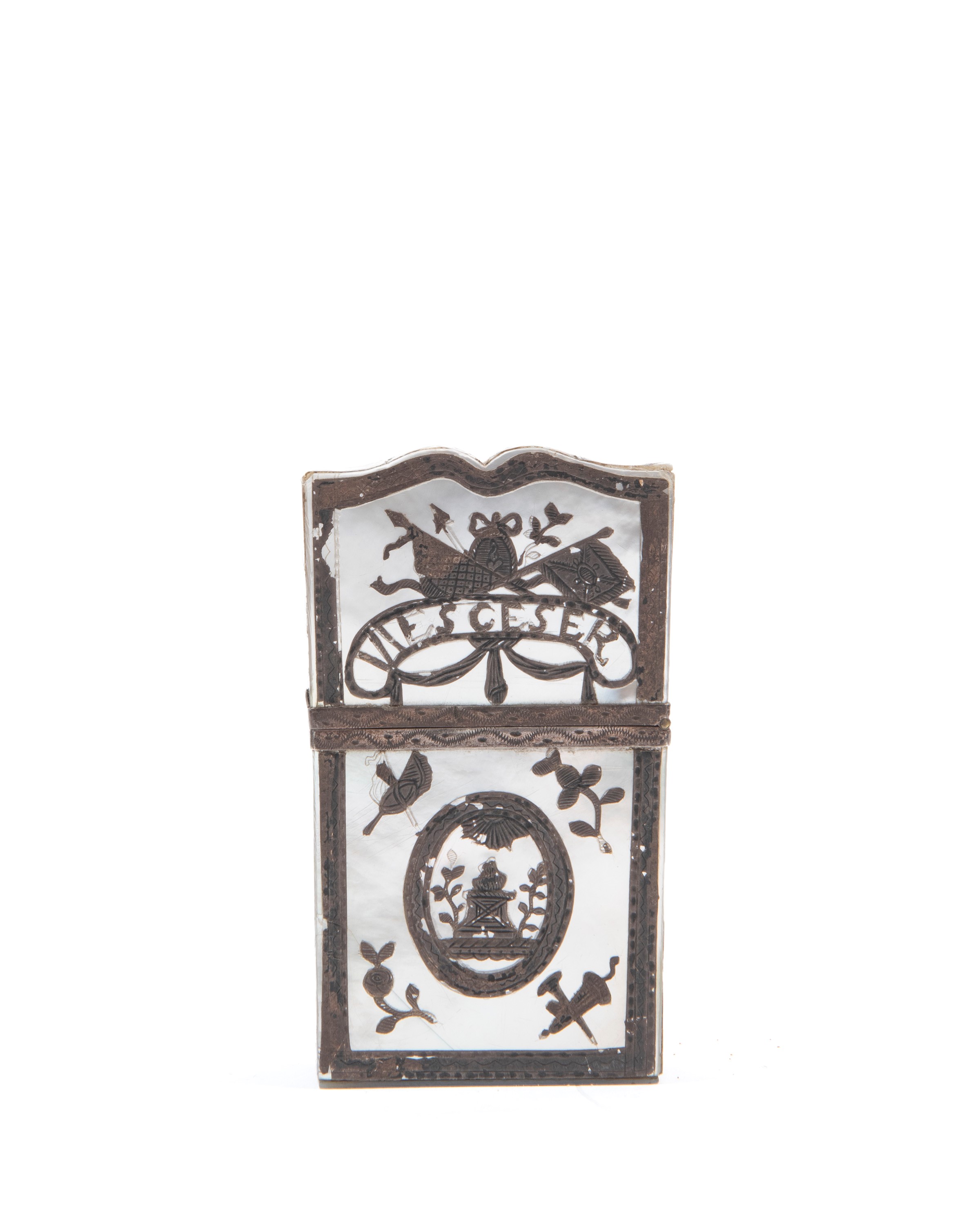 Francia, Necessaire Carlo X in madreperla e argento