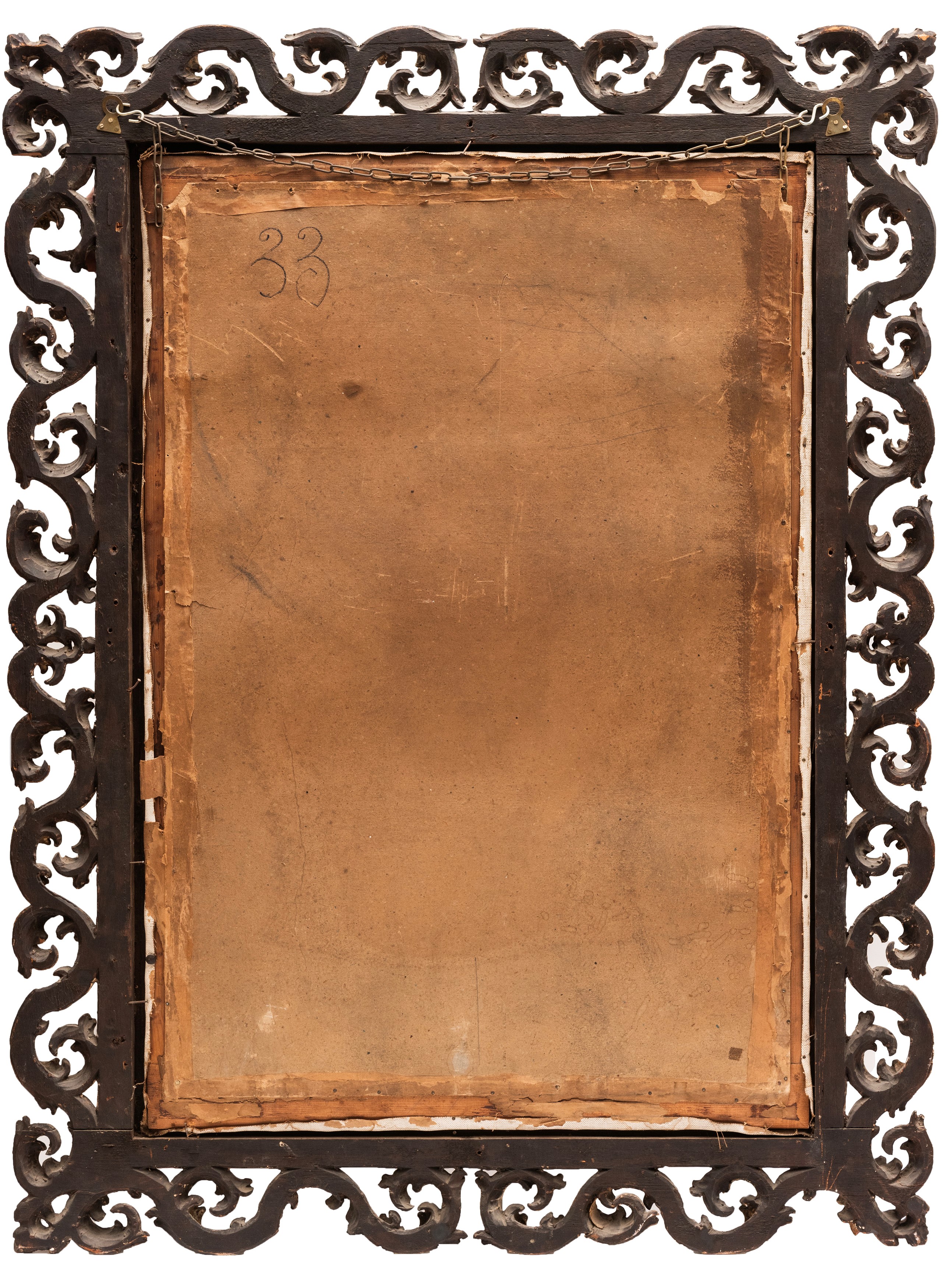 DIPINTO RAFFIGURANTE DONNA IN ABITI ORIENTALI