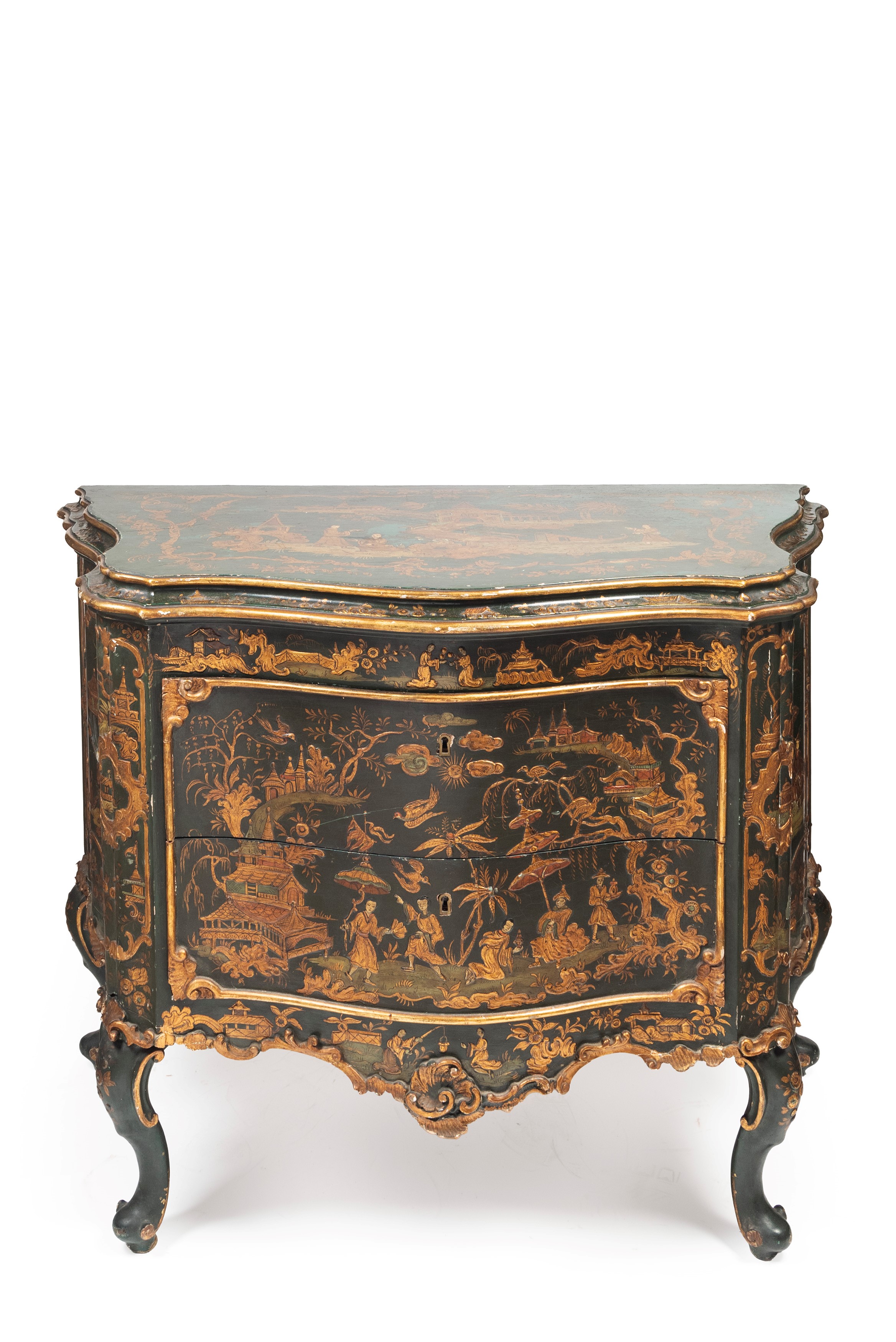 COMÒ LACCATO IN CHINOSERIE