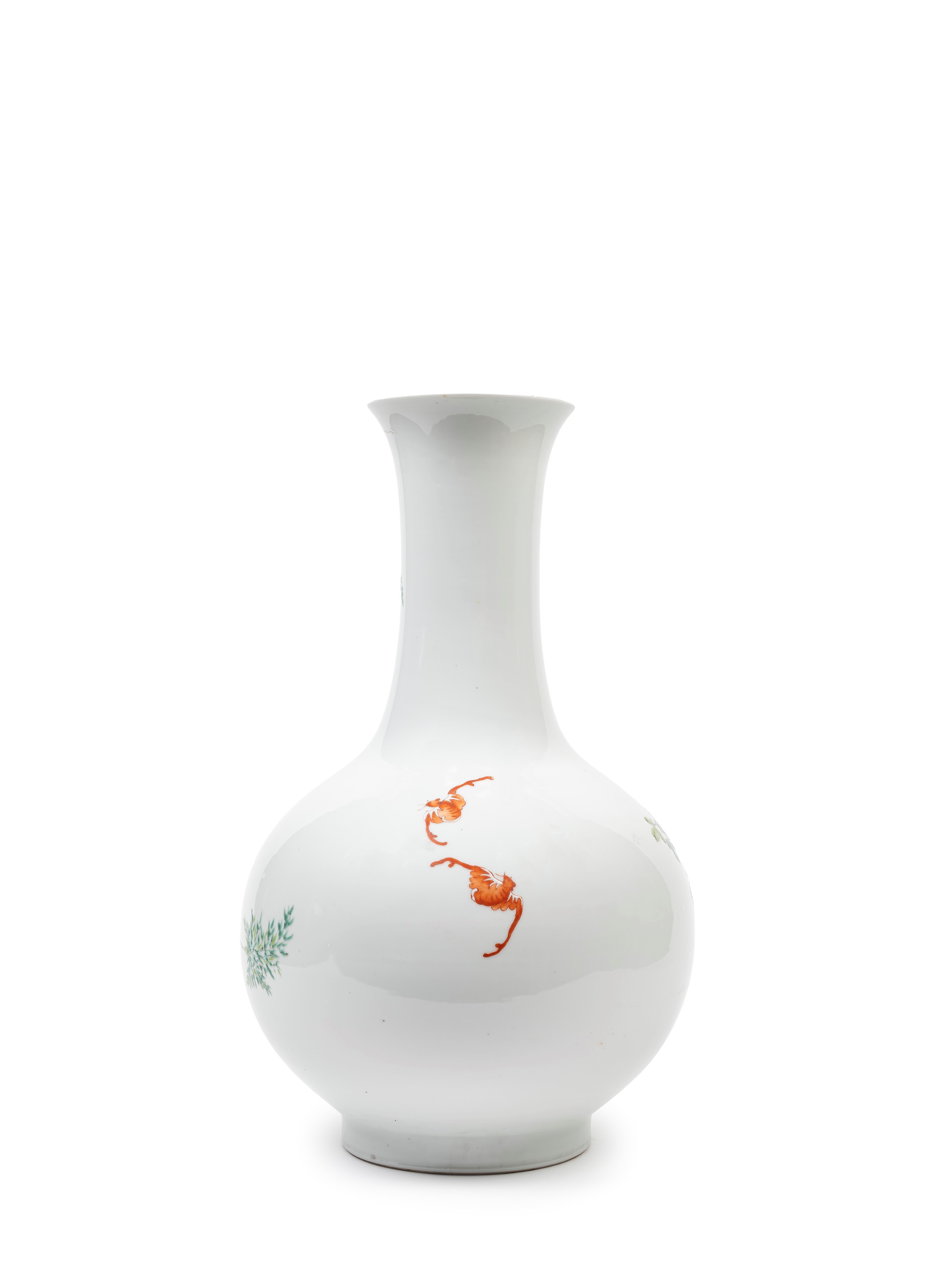 VASO IN PORCELLANA FAMIGLIA ROSA