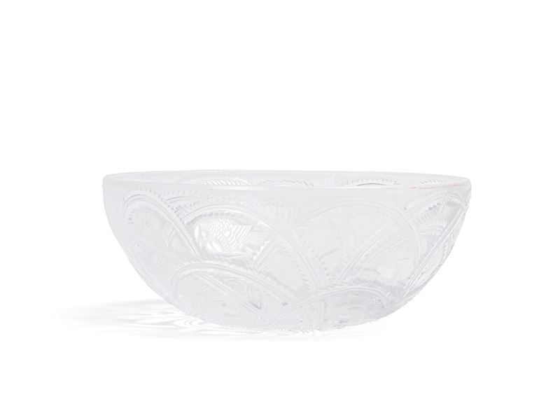 Lalique France - Ciotola "Pinsons" in cristallo