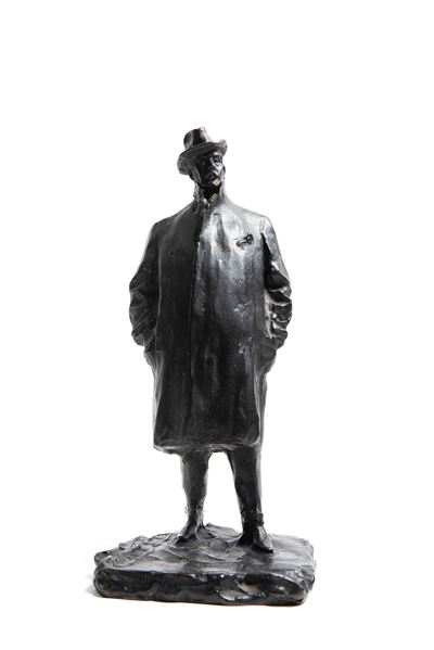 Scultura di Giacomo Puccini in bronzo