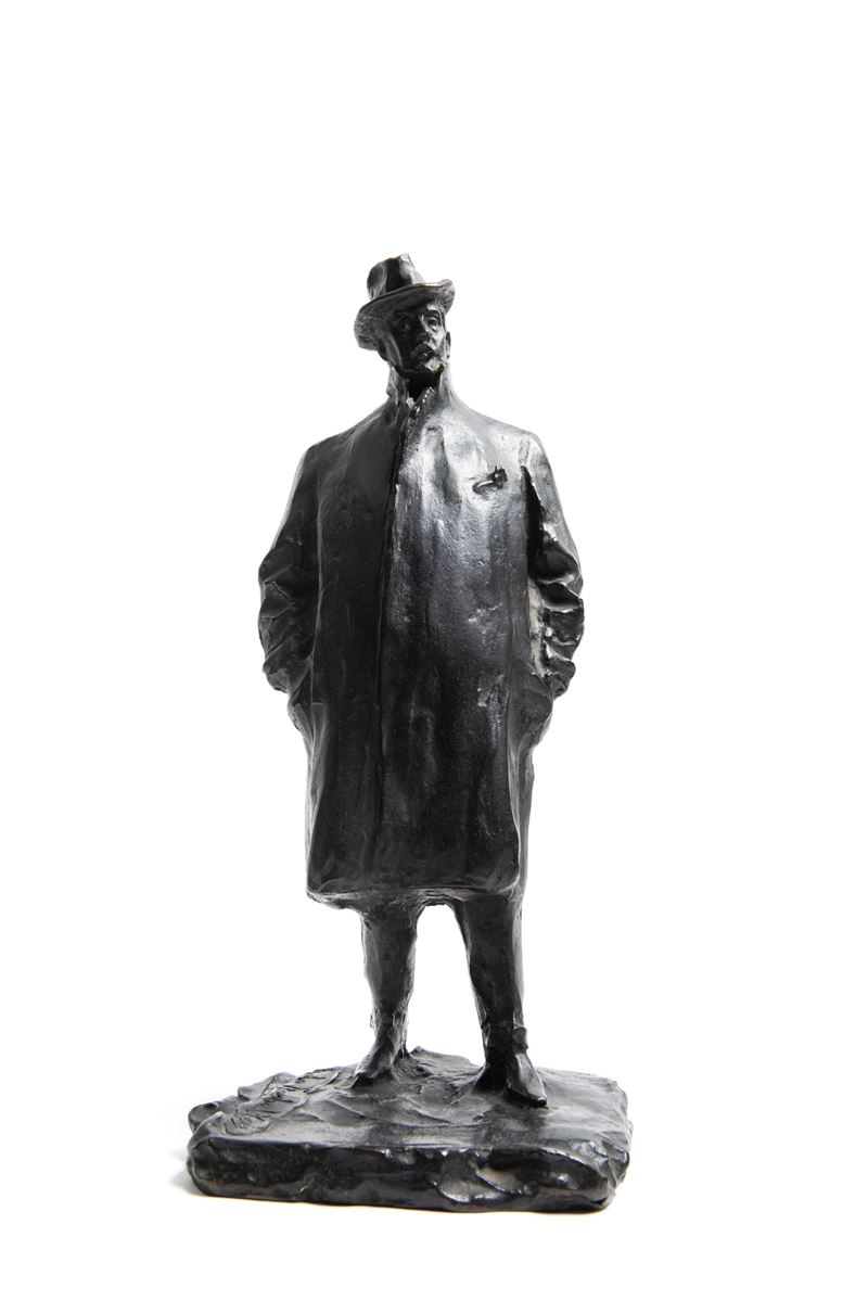 Paul Petrovich Troubetzkoy - Scultura di Giacomo Puccini in bronzo