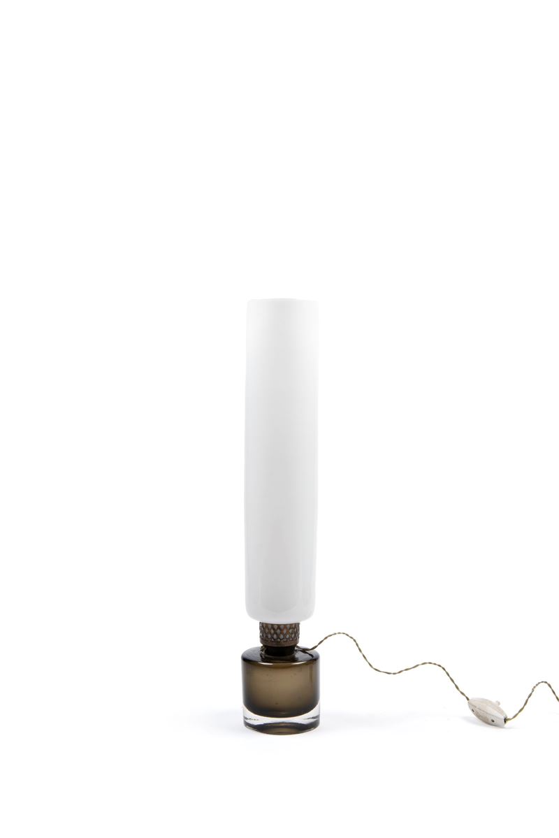 Venini - Lampada da tavolo in vetro di Murano, anni '40 del 1900
