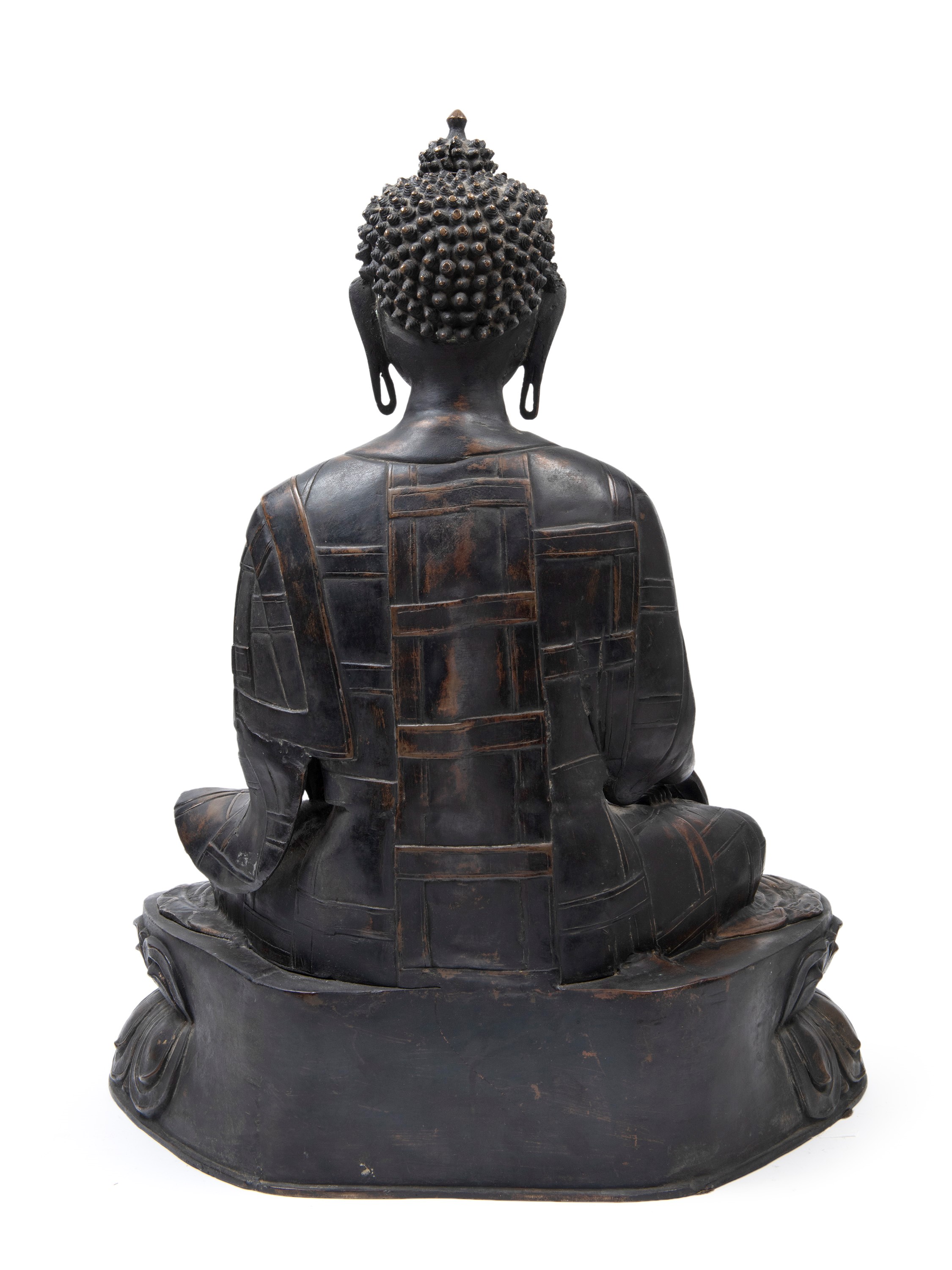 Statua di Buddha Śākyamuni, bronzo, Nepal, XIX / XX secolo