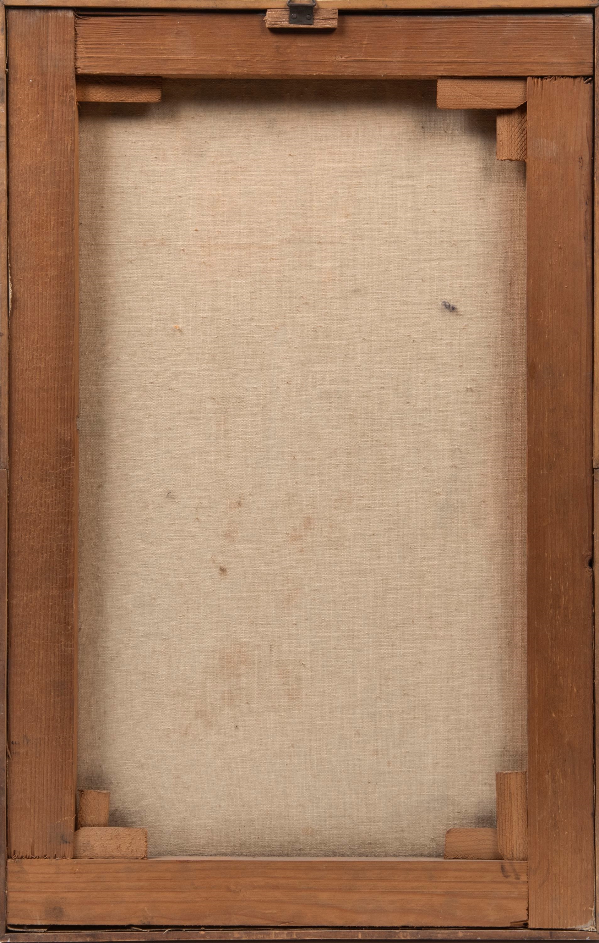 Giuseppe Migneco - Autoritratto, olio su tela