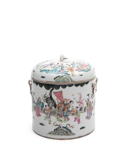 Porcellana, Potiche Famiglia Rosa, Cina, Dinastia Qing, XIX secolo