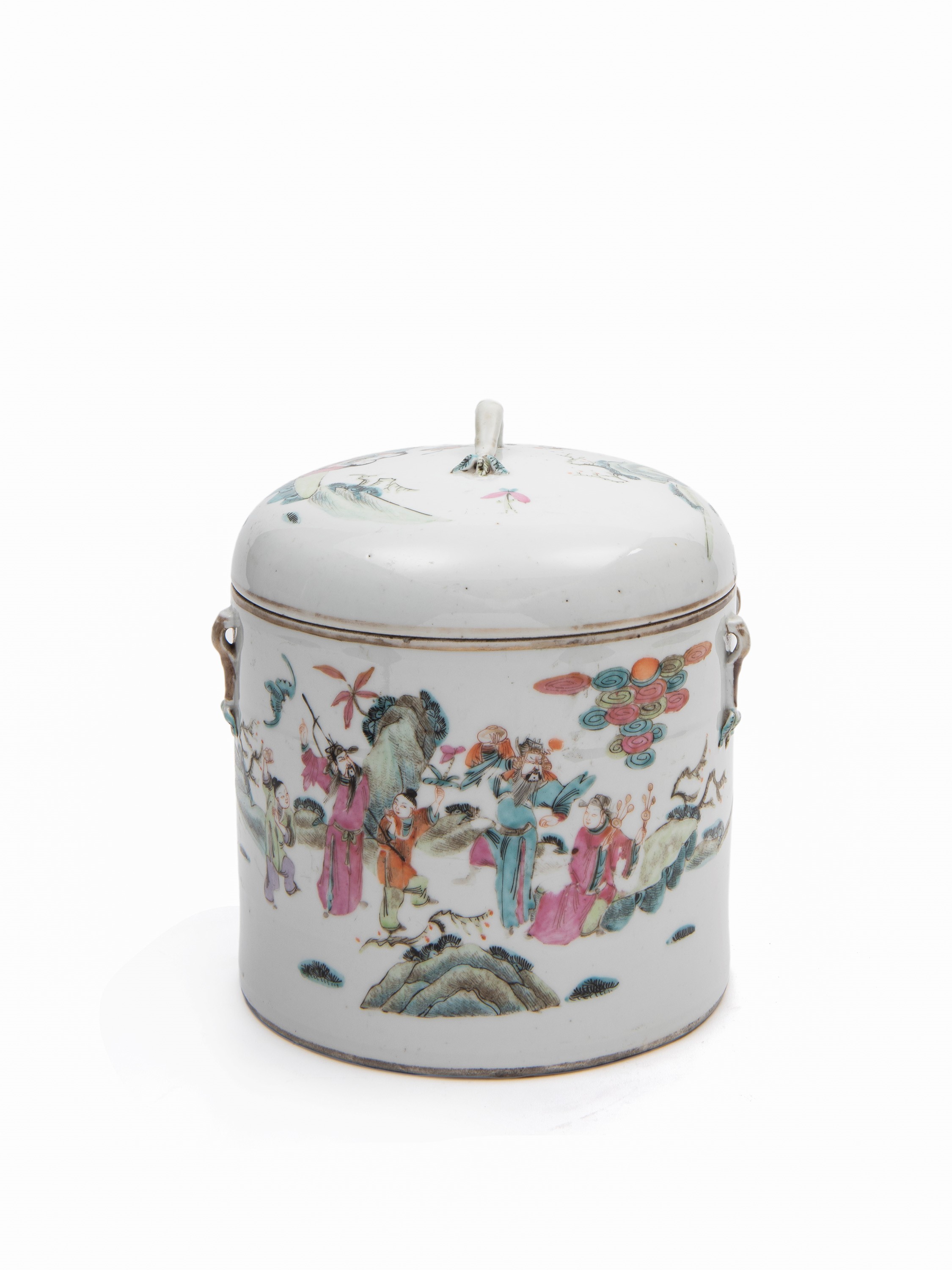 Porcellana, Potiche Famiglia Rosa, Cina, Dinastia Qing, XIX secolo