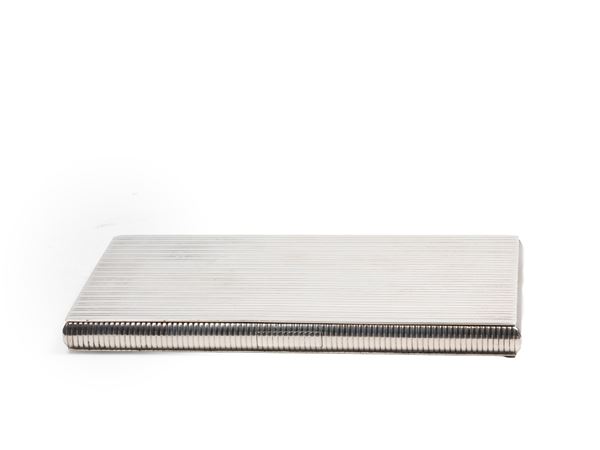 SILVER CIGARETTE CASE