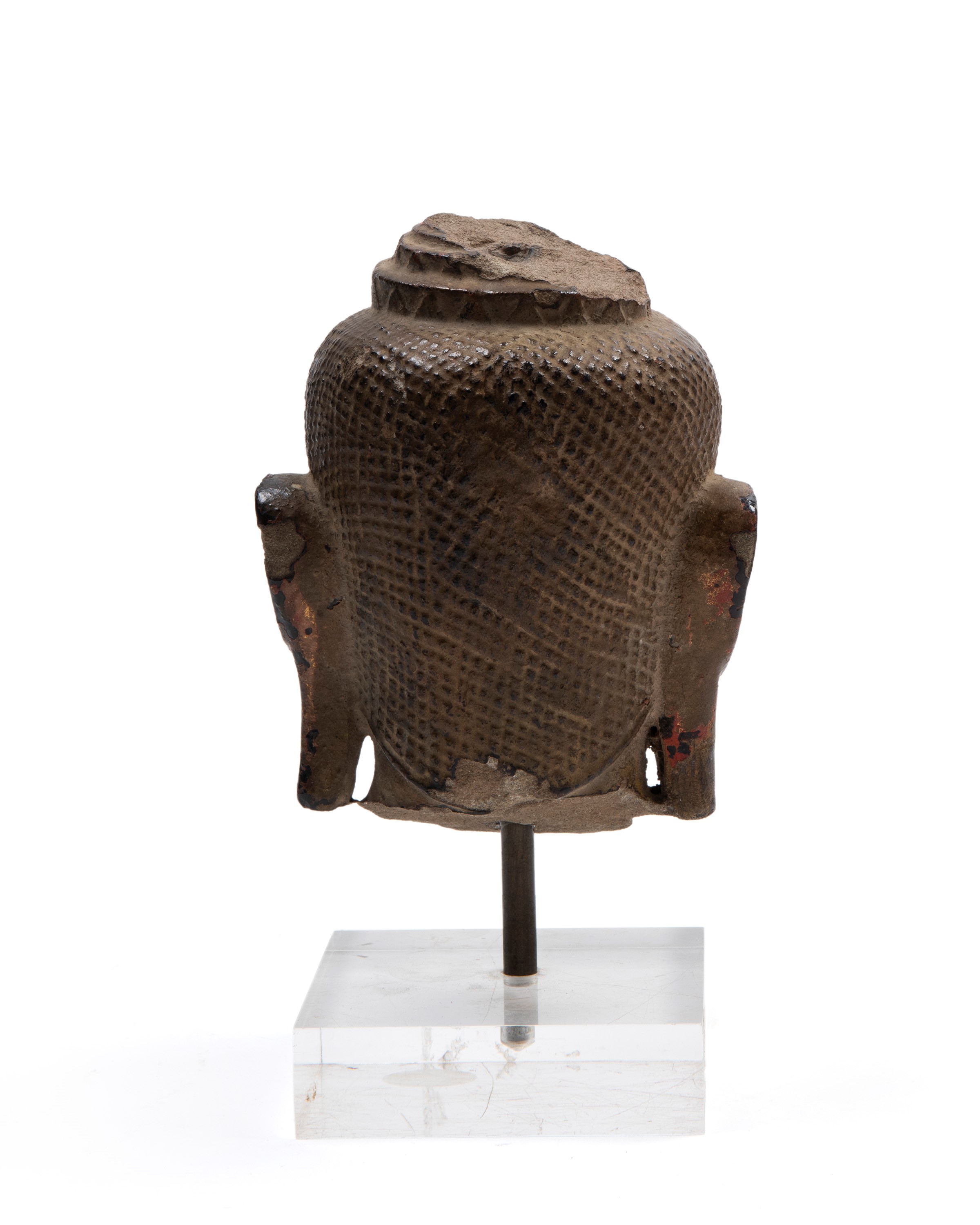 Scultura Thai, Testa di Buddha in pietra