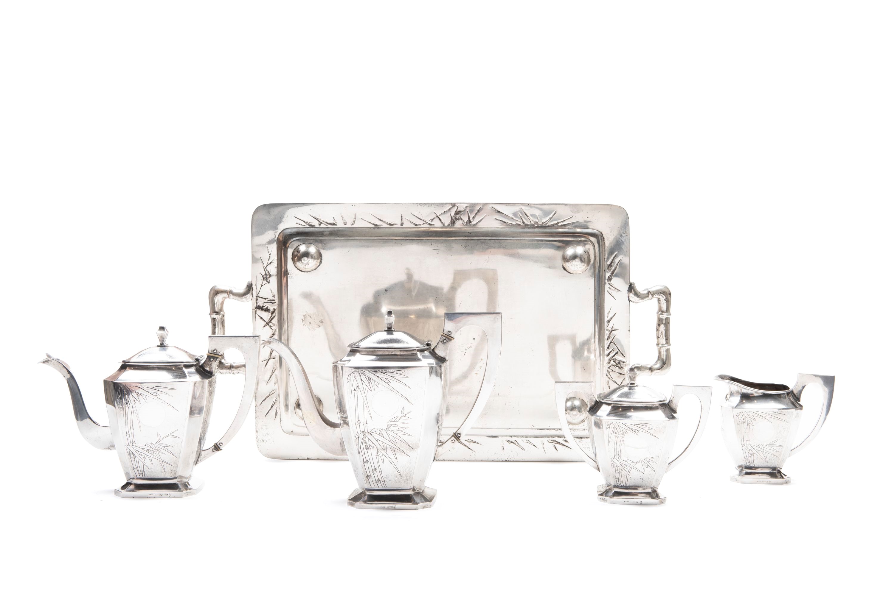 SERVIZIO TÈ CAFFÈ CON VASSOIO