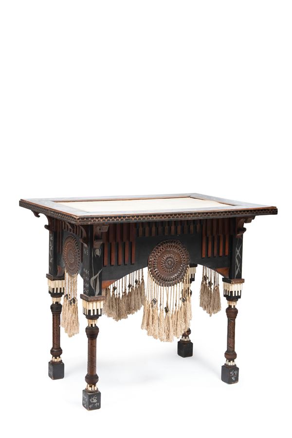 Carlo Bugatti - A BREAKFAST TABLE