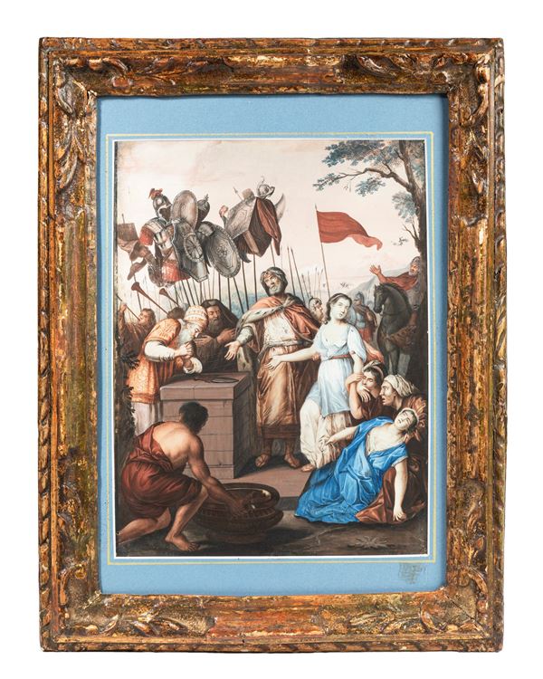 MINIATURA SU PERGAMENA 