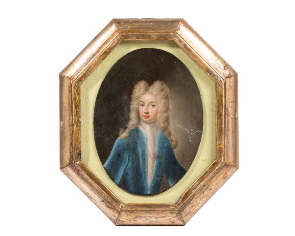 MINIATURA SU RAME RAFFIGURANTE GENTILUOMO