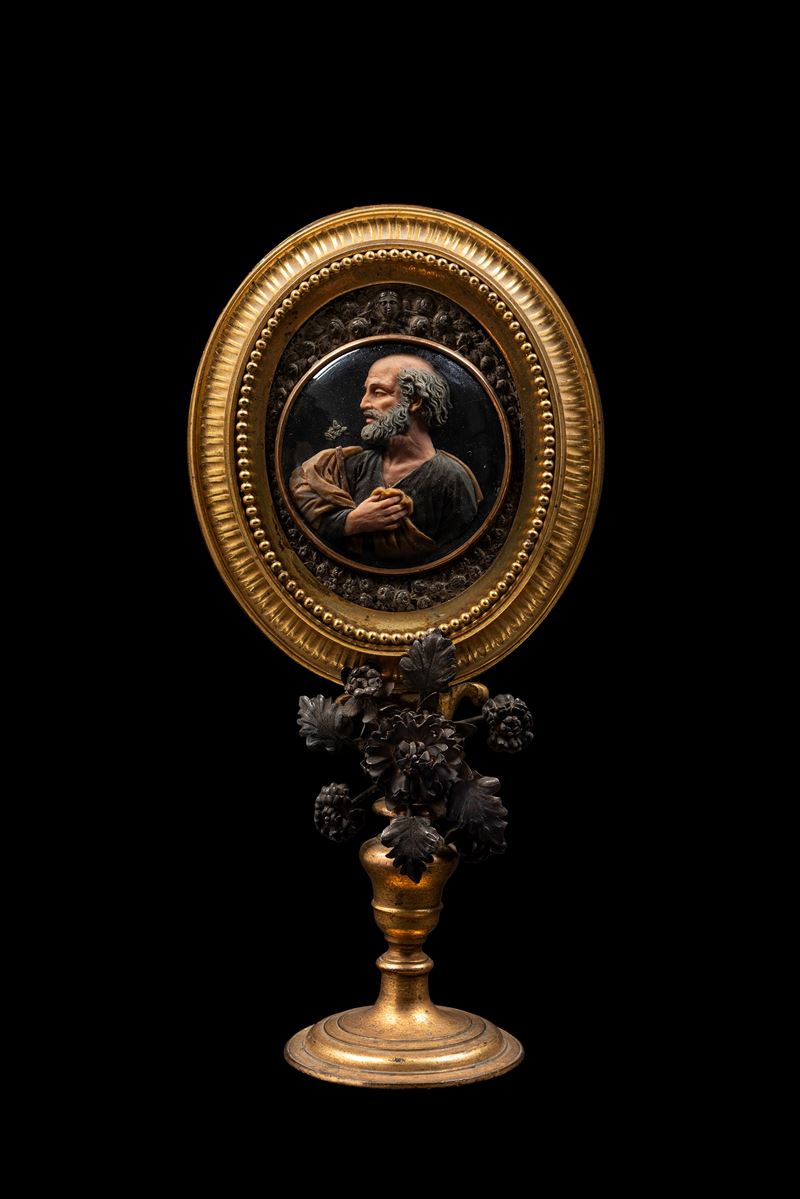MINIATURA IN CERA, BRONZO E ARGENTO