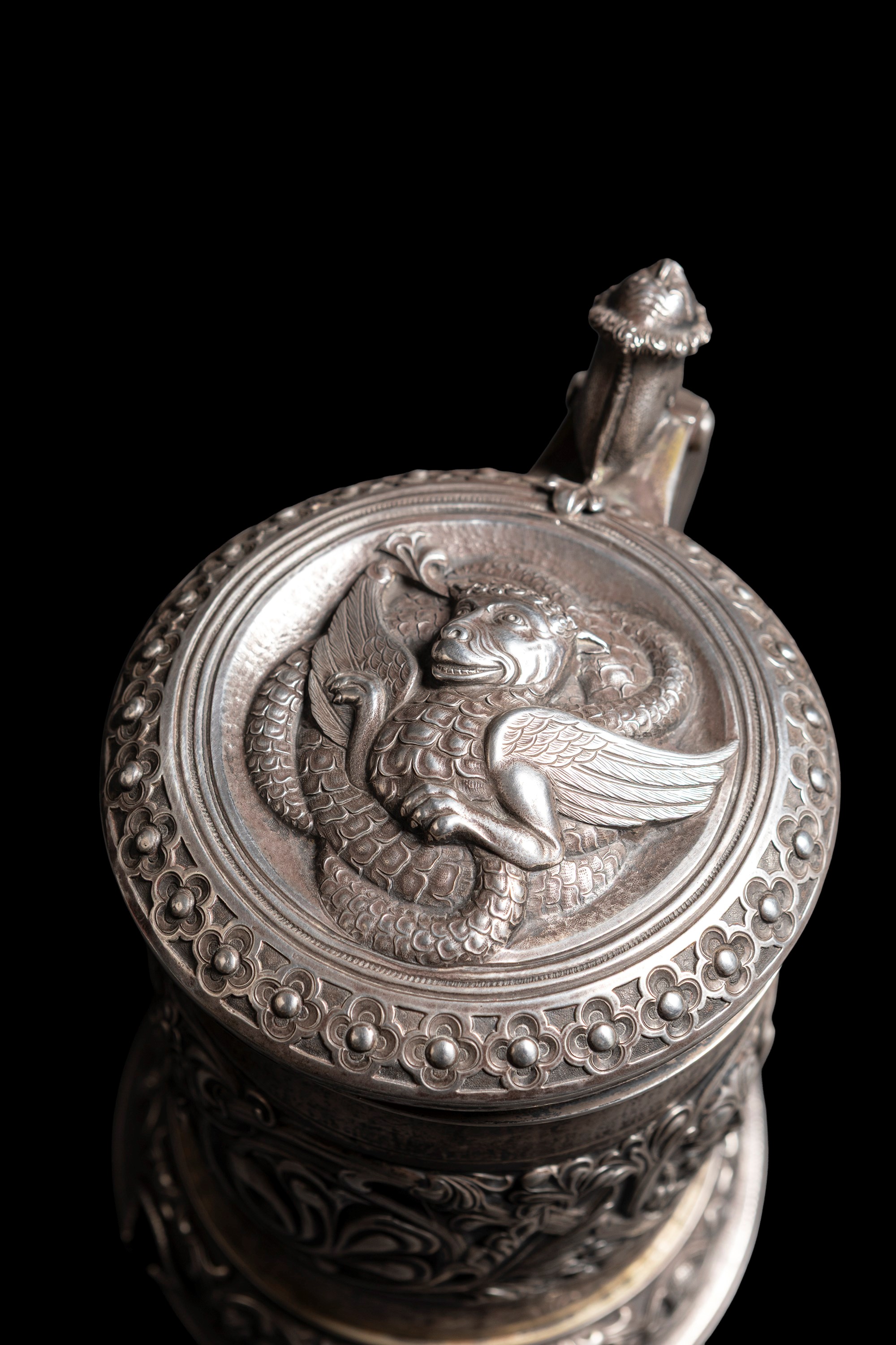 TANKARD IN ARGENTO HENRIK MØLLER