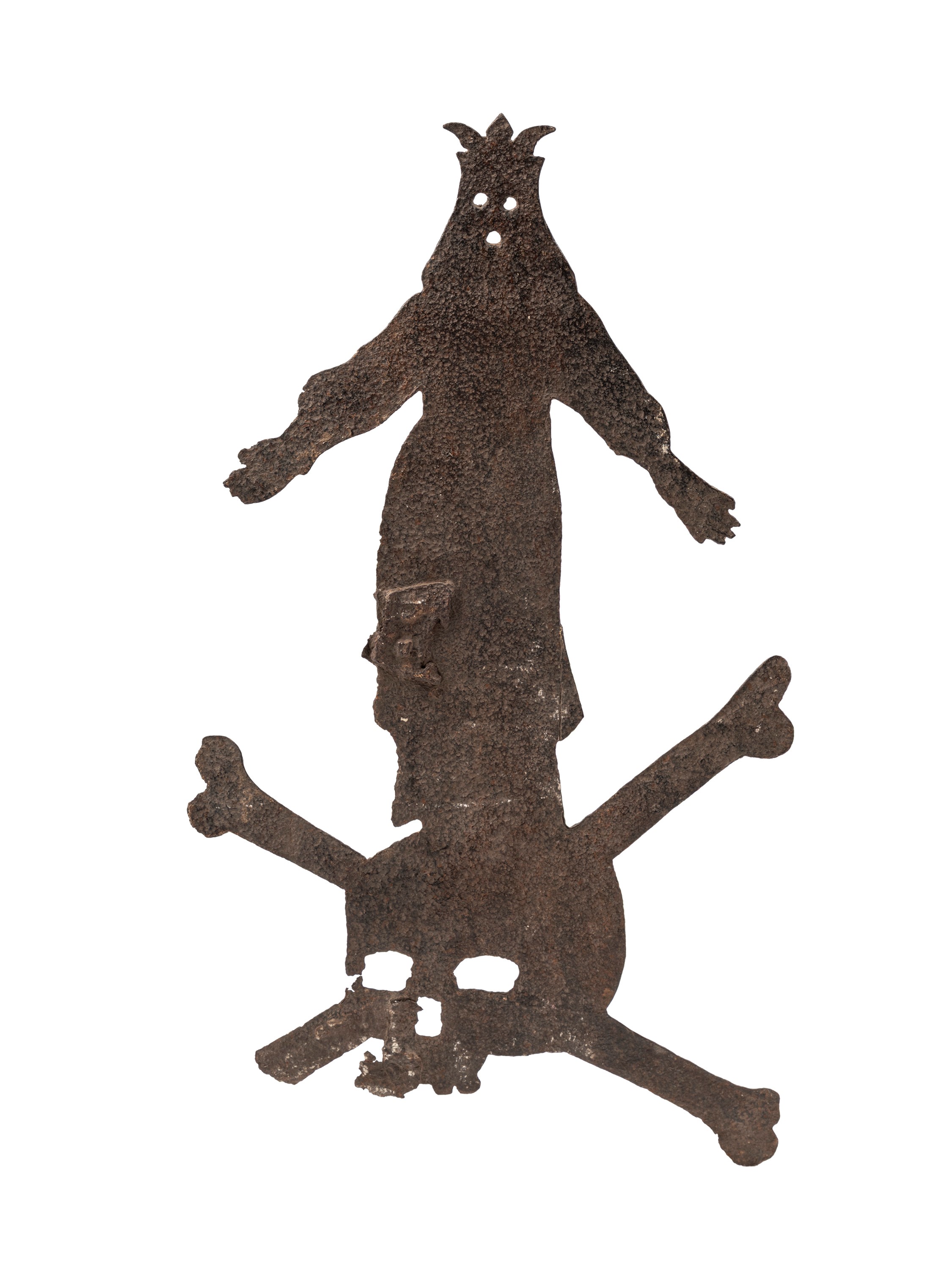 MEMENTO MORI IN FERRO BATTUTO