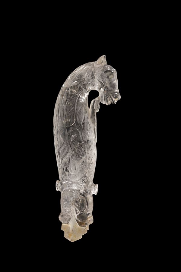 MANICO DA KRIS IN CRISTALLO DI ROCCA