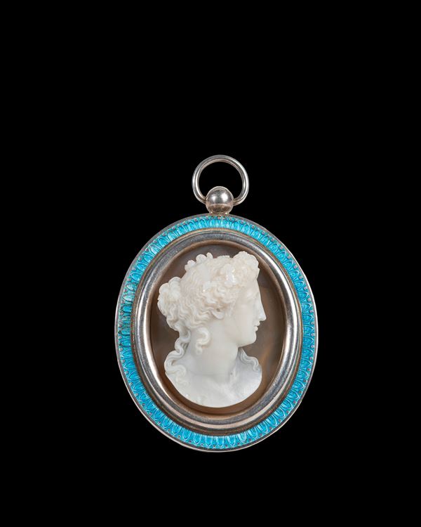 CAMMEO IN AGATA FIRMATO ARSENE