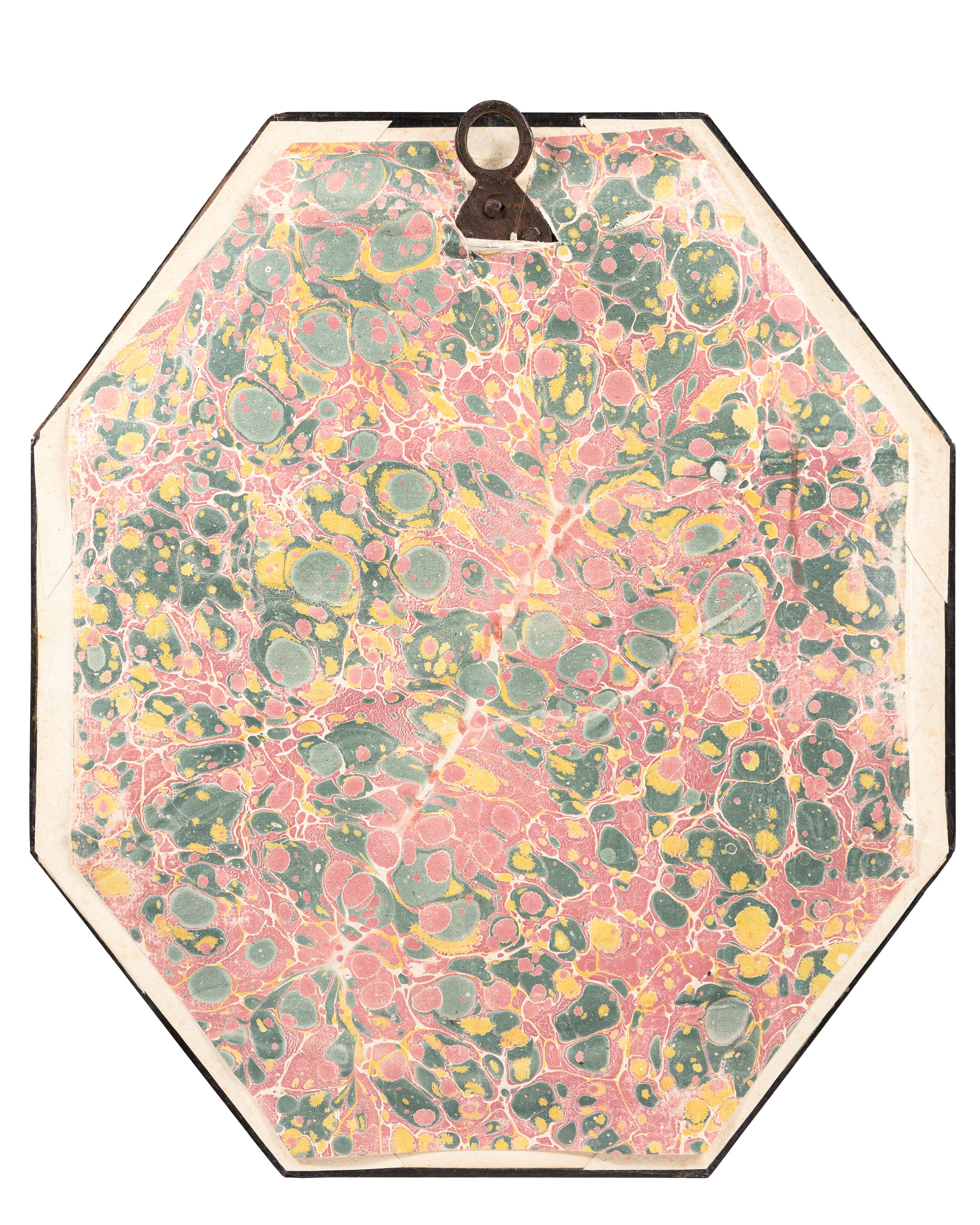 CORNICE IN ARGENTO EBANIZZATA