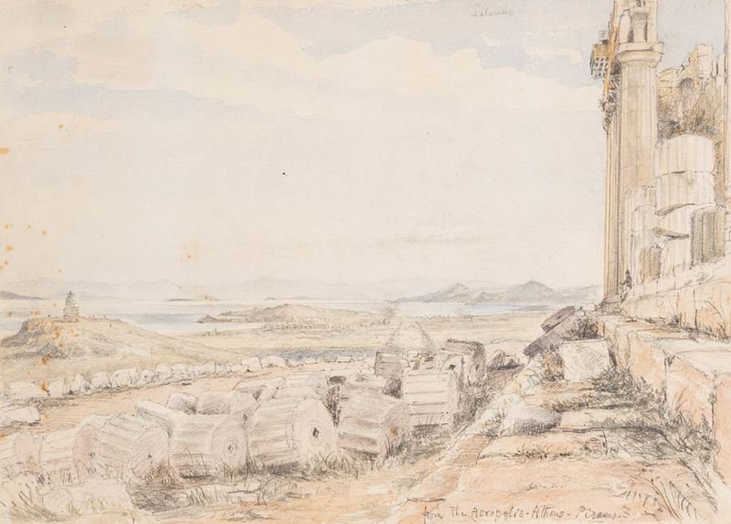 Scuola inglese, From the Acropolis Athens Pireus