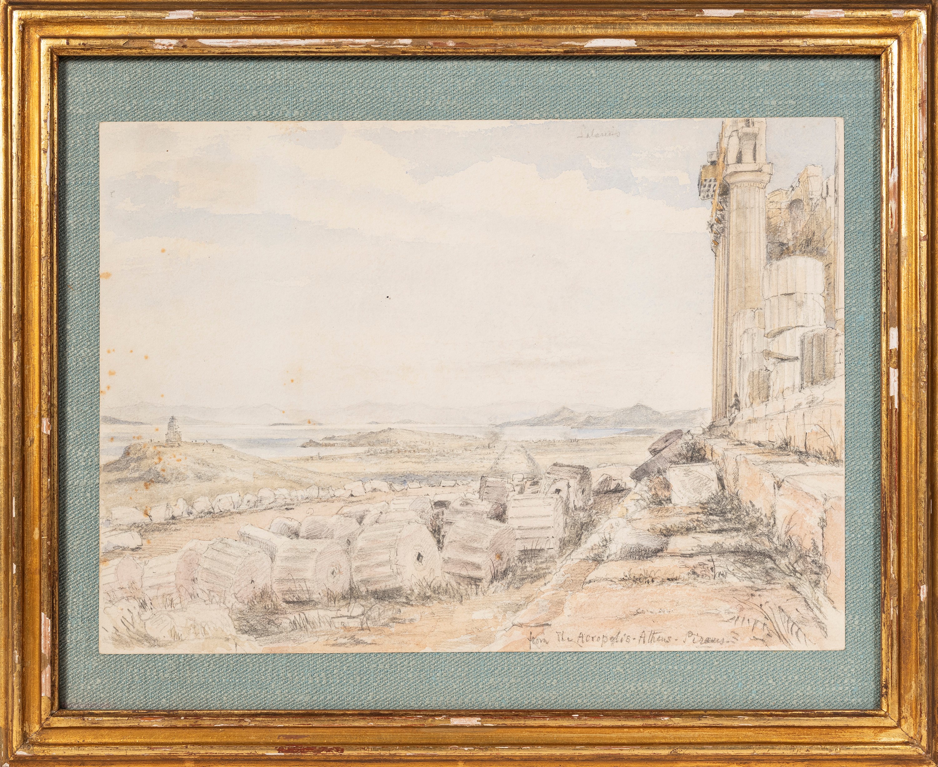 Scuola inglese, From the Acropolis Athens Pireus