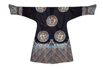 Raro Vestito Imperiale in Seta