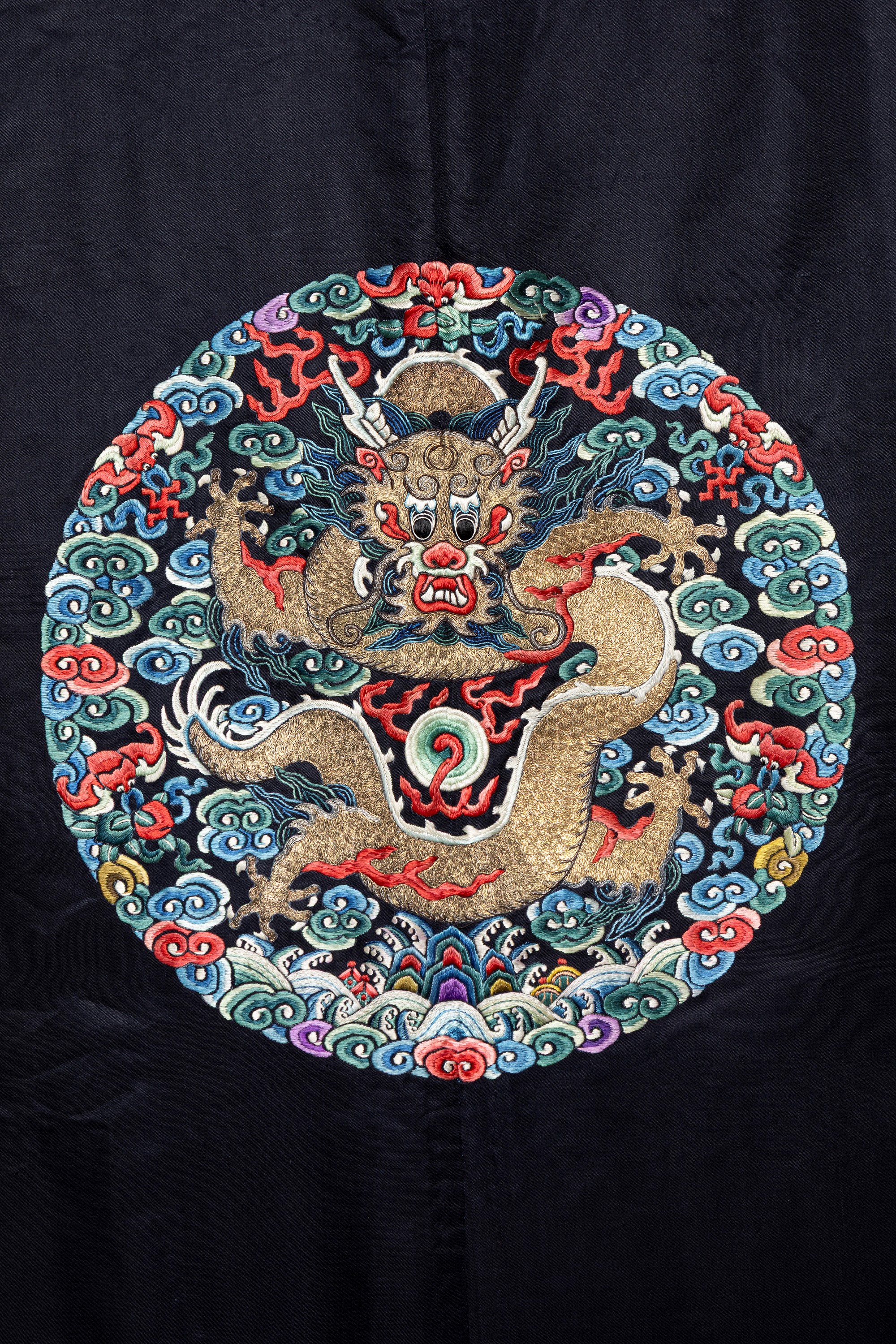Raro Vestito Imperiale in Seta