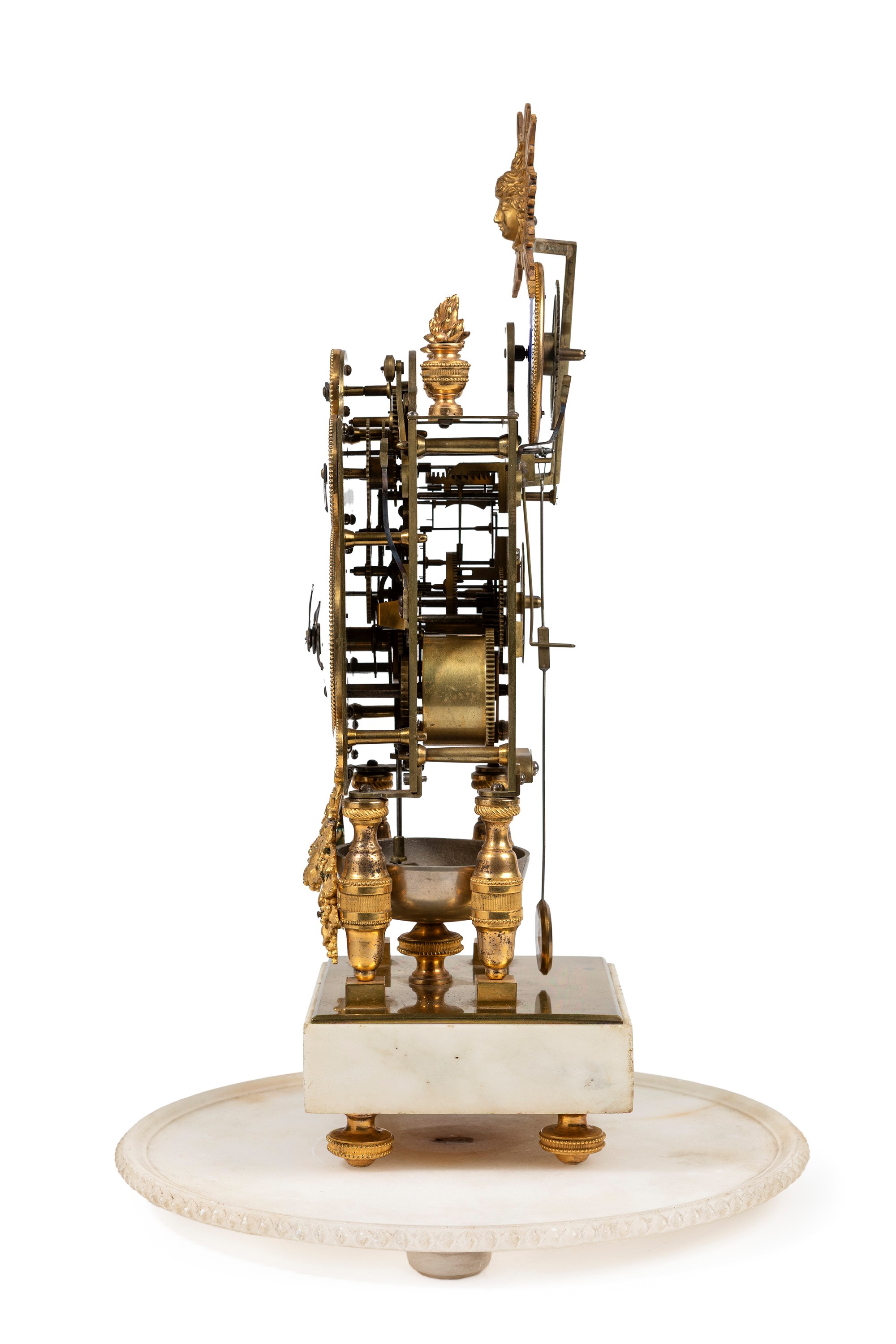 Hubert Martinet, Orologio astronomico con calendario completo e fasi lunari