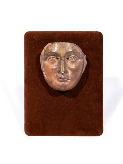 Maschera, base in velluto, XVIII–XIX secolo