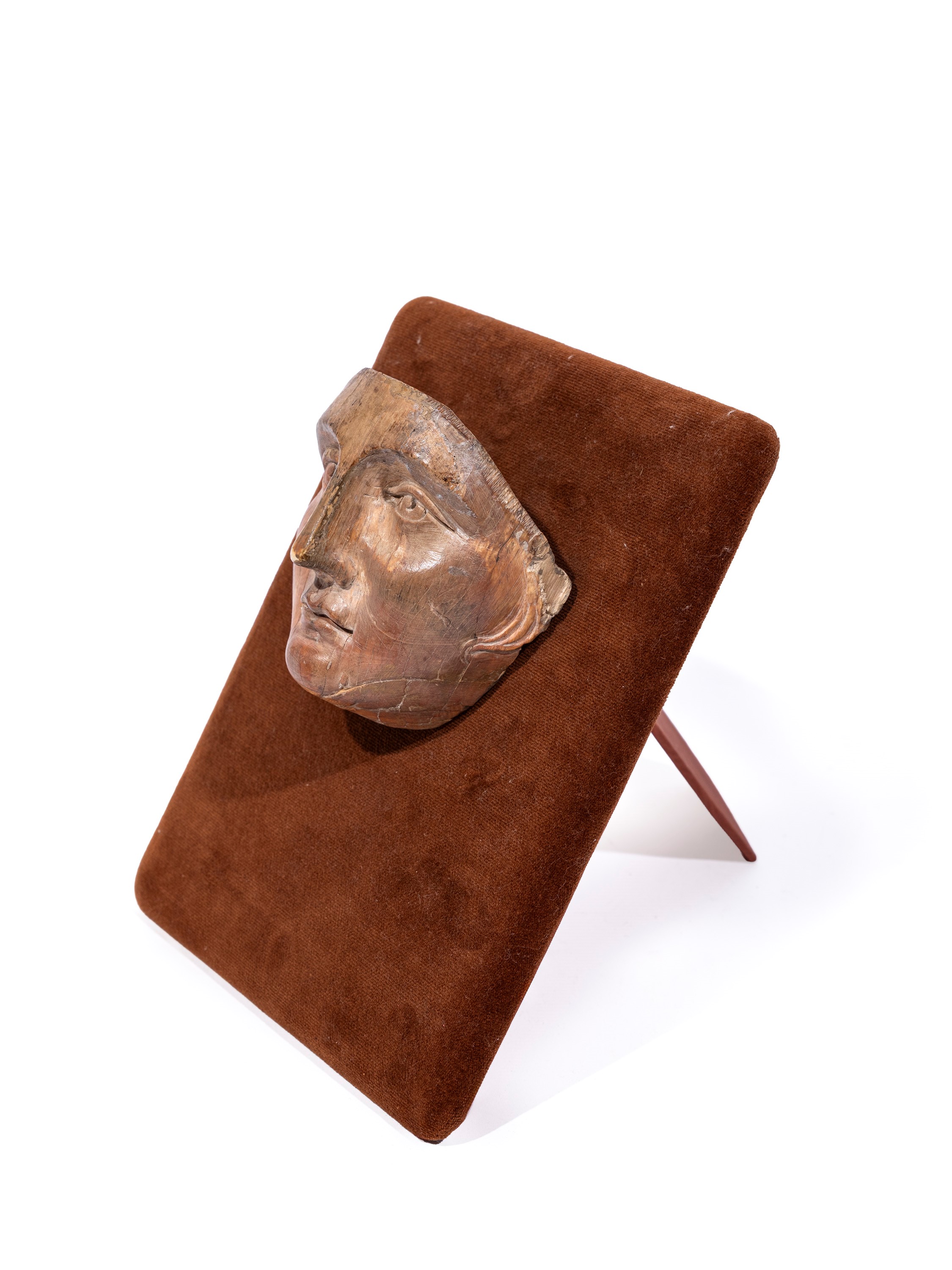 Maschera, base in velluto, XVIII–XIX secolo