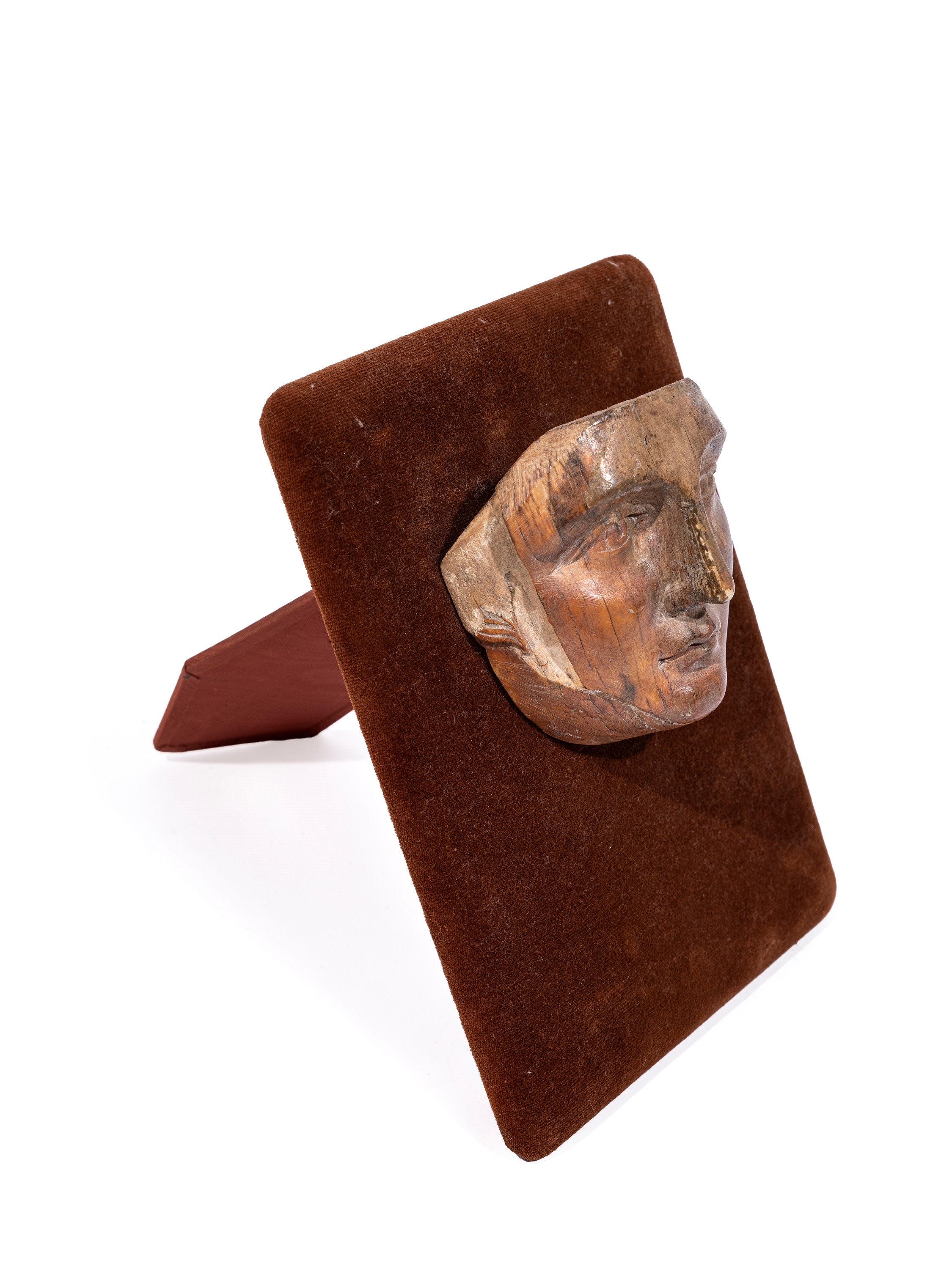 Maschera, base in velluto, XVIII–XIX secolo